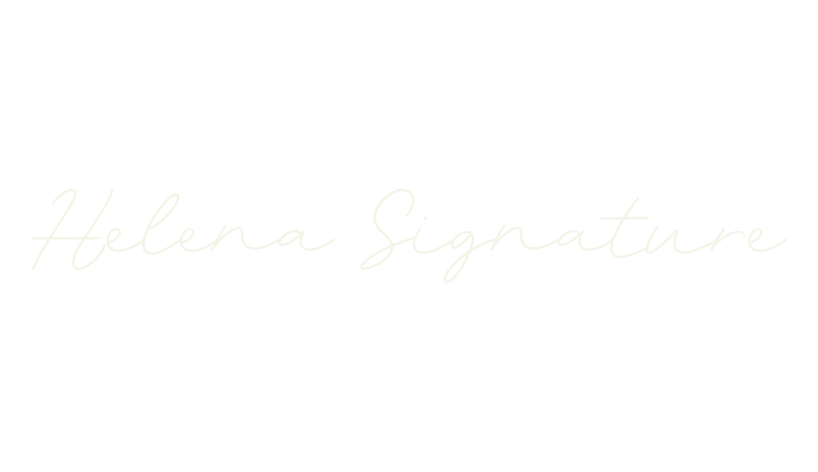 Helena Signature, calligraphy font preview