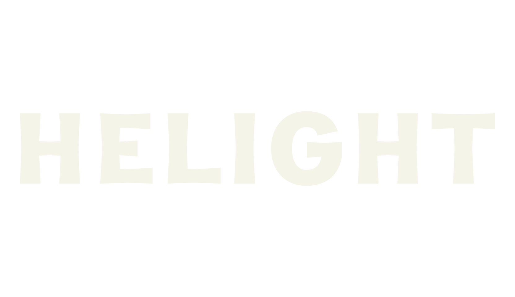 Helight, bold font preview