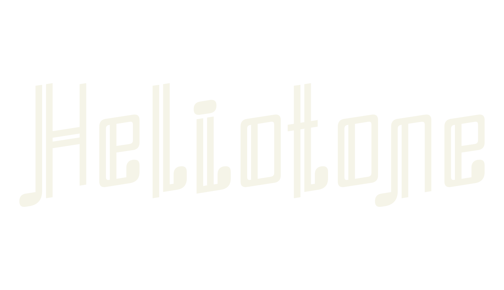 Heliotone, music font preview