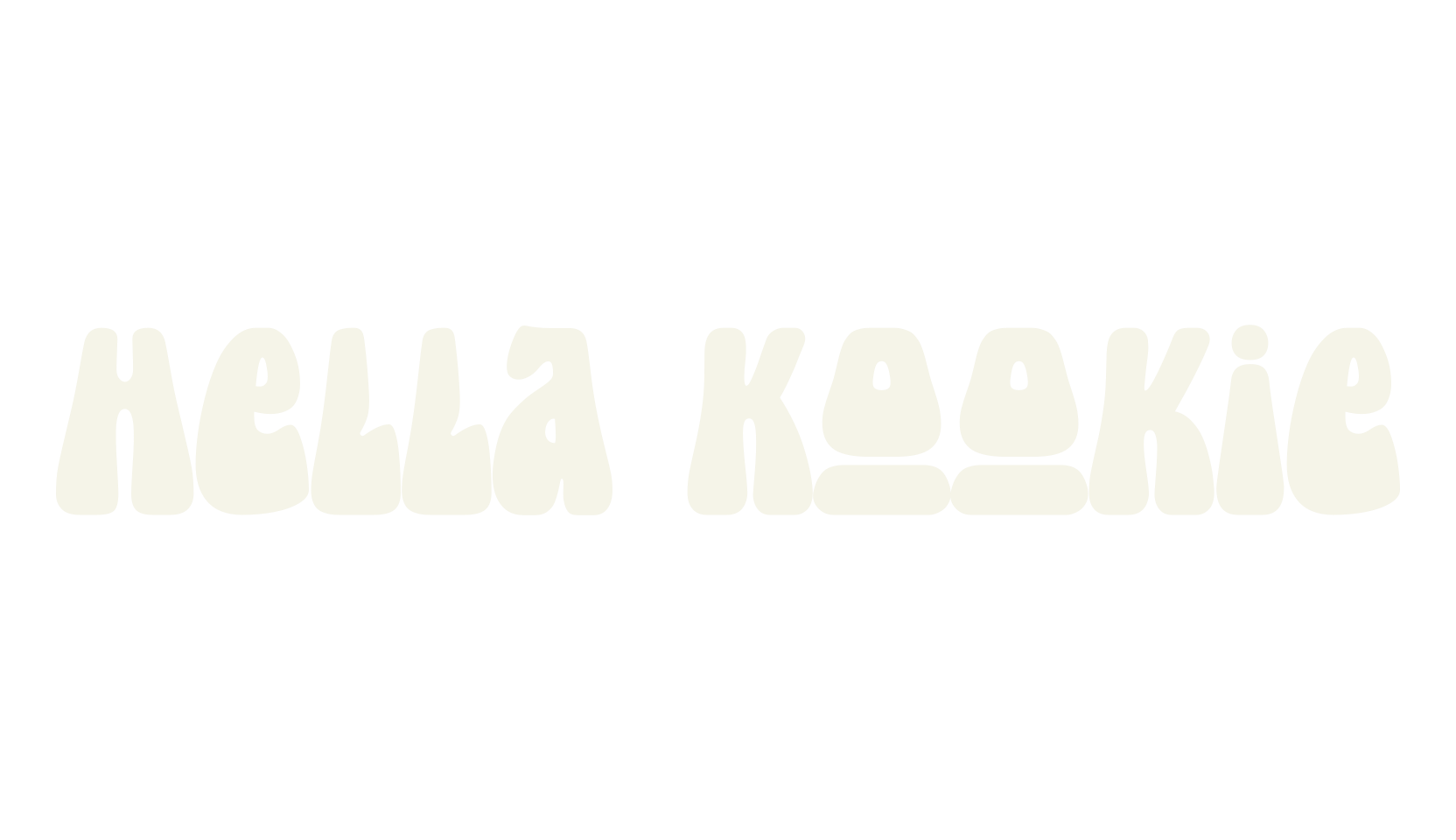 Hella Kookie, 70s font preview