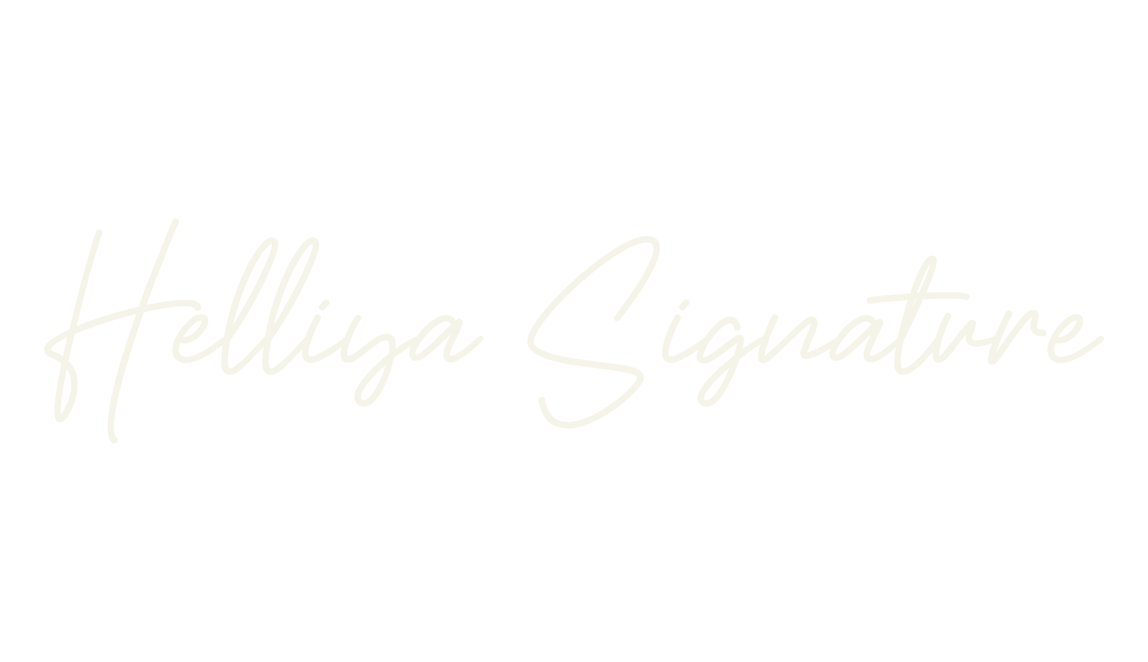 Helliya Signature, signature font preview