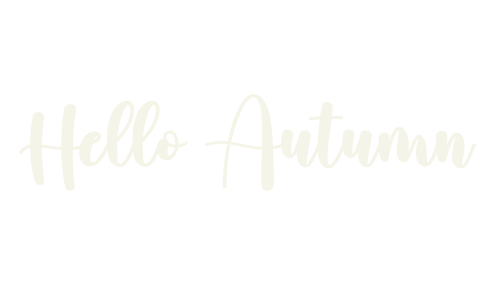 Hello Autumn, fashion script font preview