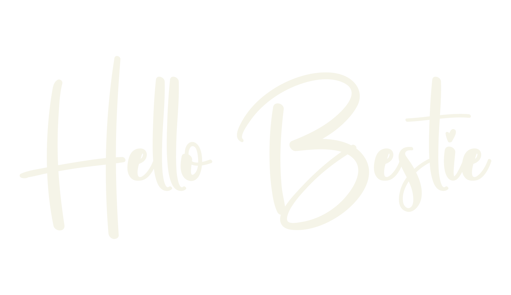 Hello Bestie, vintage font preview