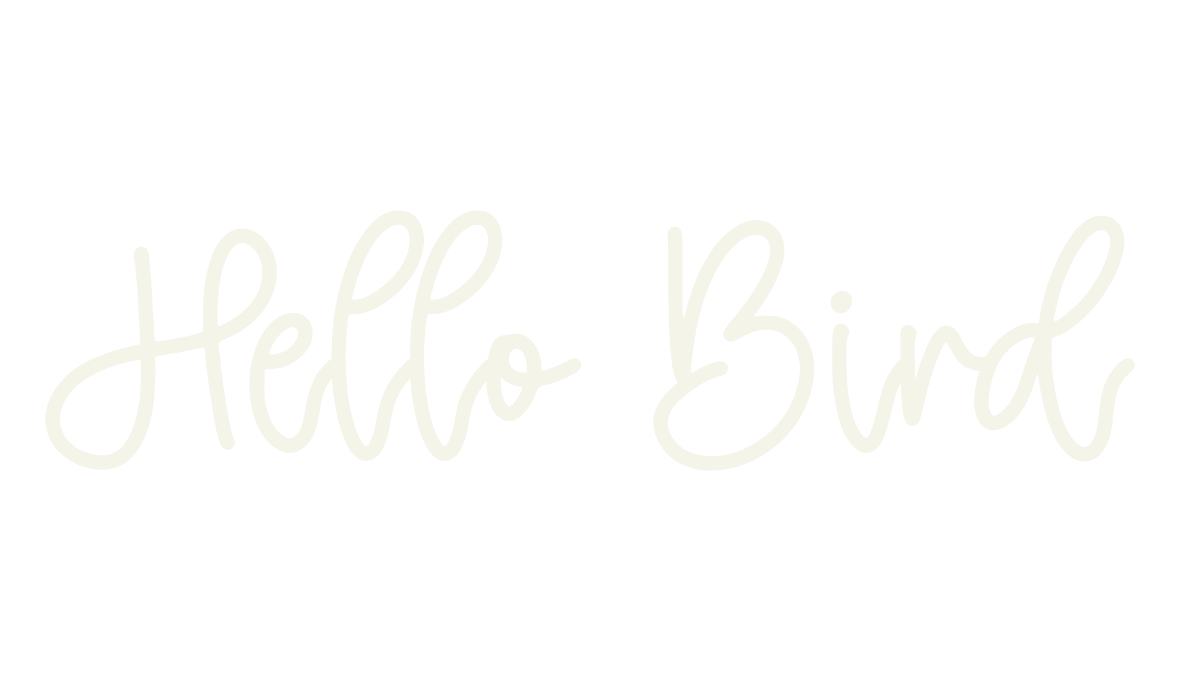 Hello Bird, script font preview