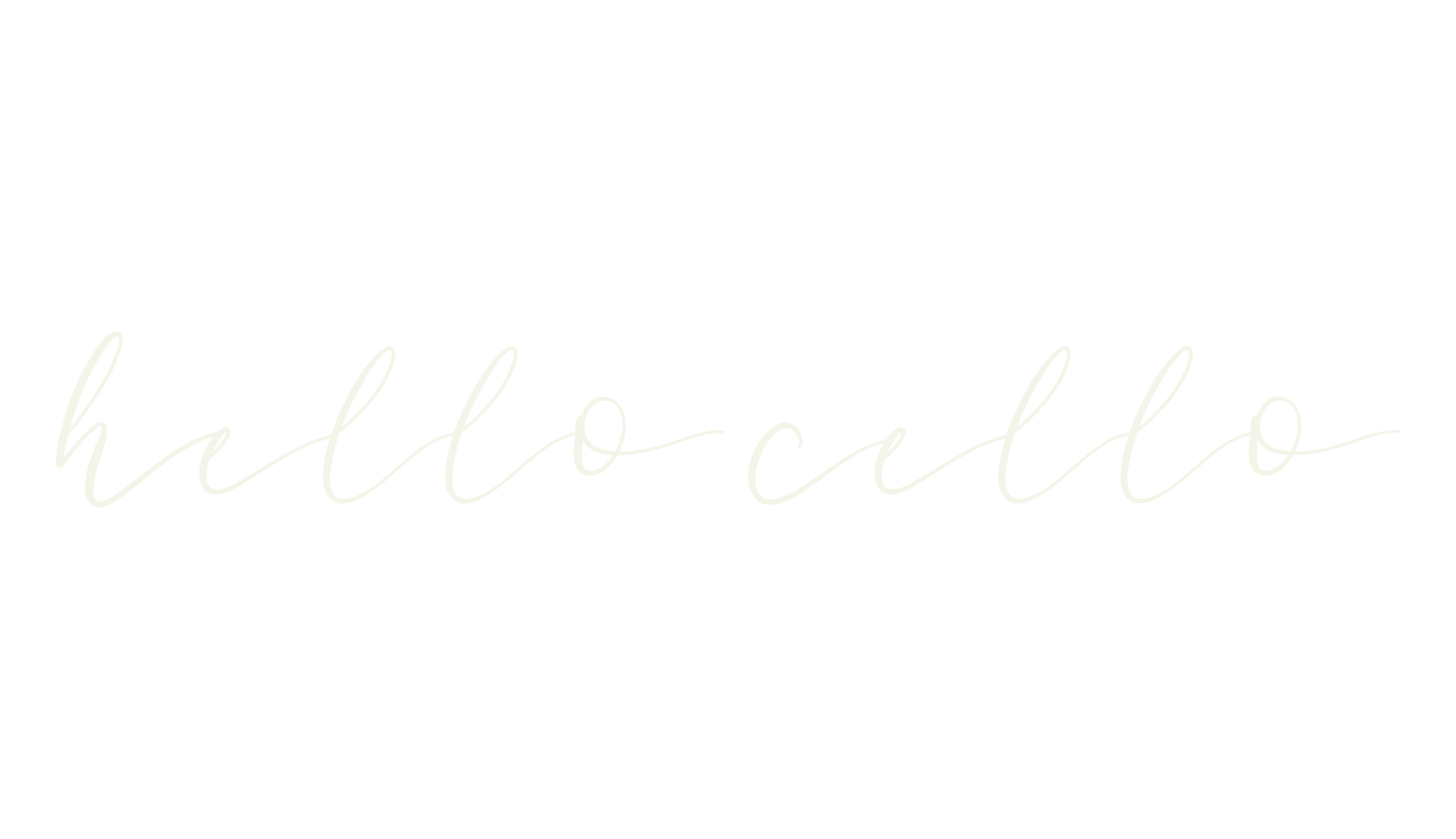hello cello, girly font preview