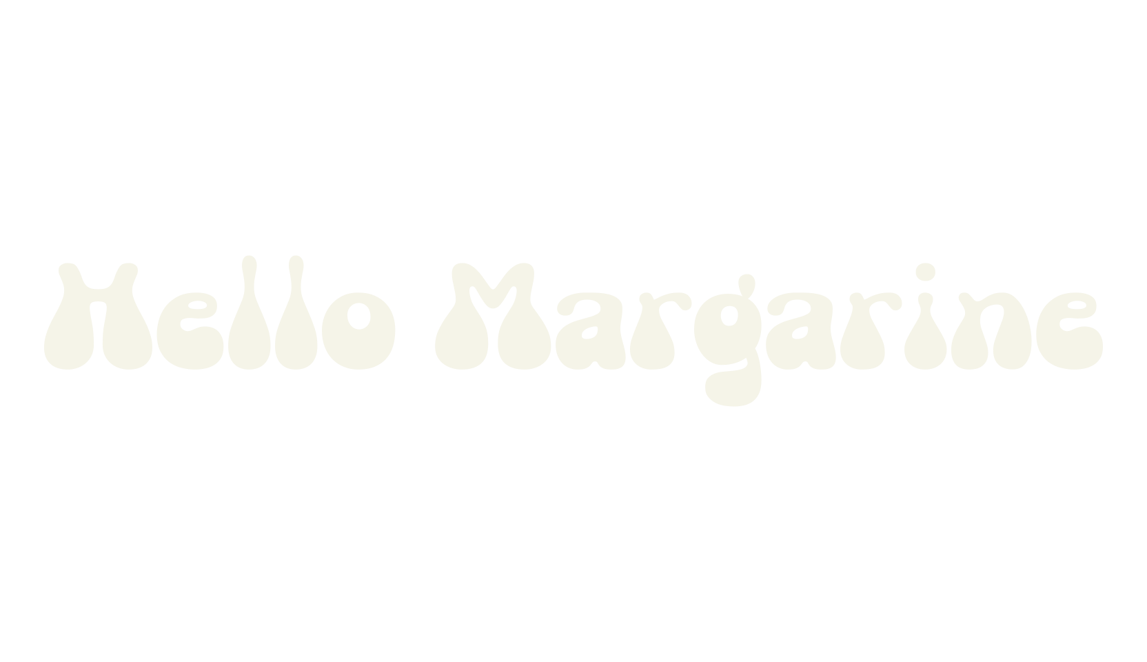 Hello Margarine, 70s font preview
