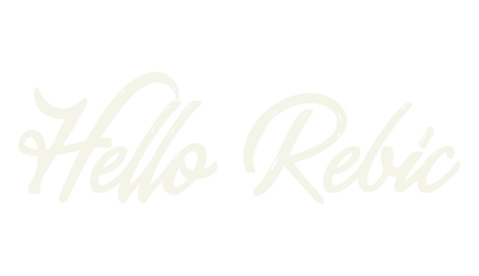 Hello Rebic, movies font preview