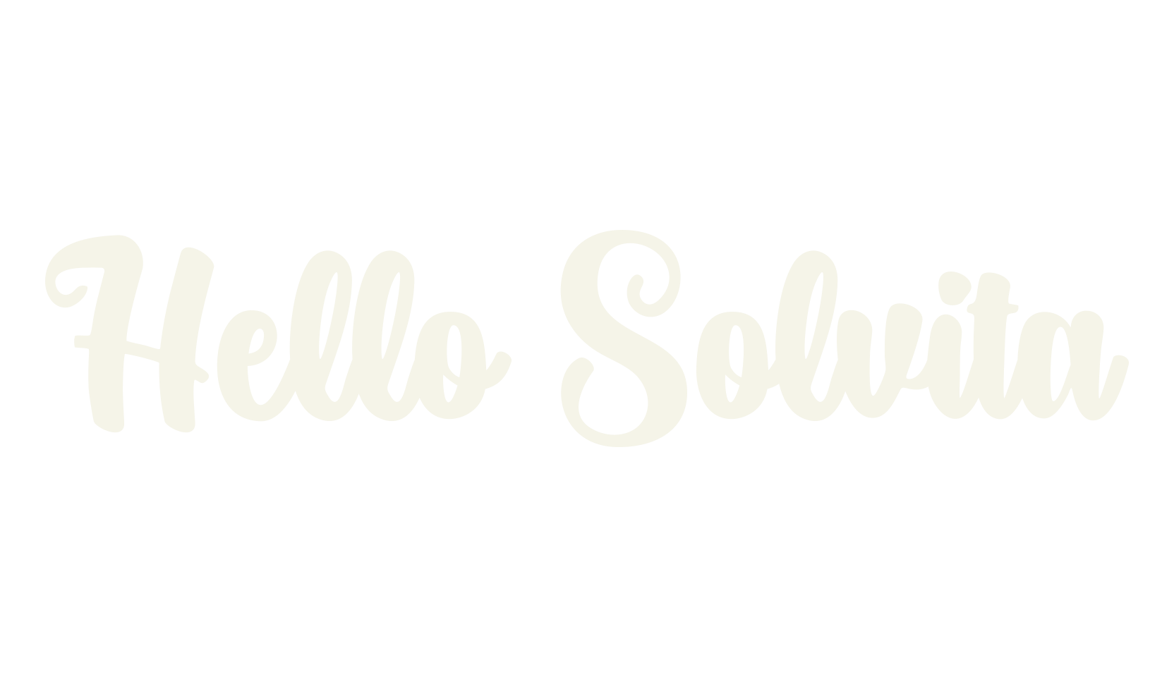 Hello Solvita, printing font preview