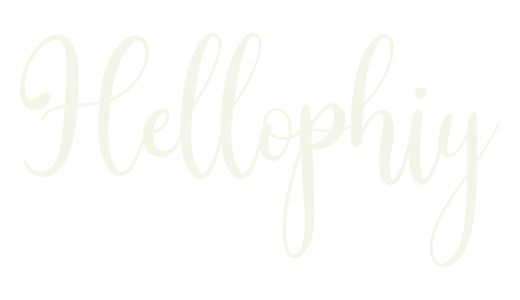Hellophiy, heart font preview