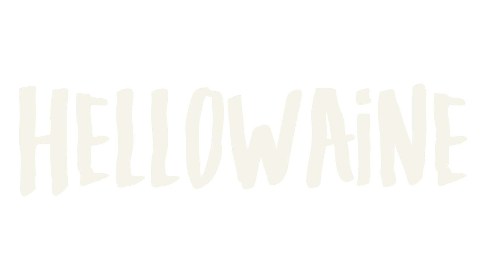 Hellowaine, halloween font preview