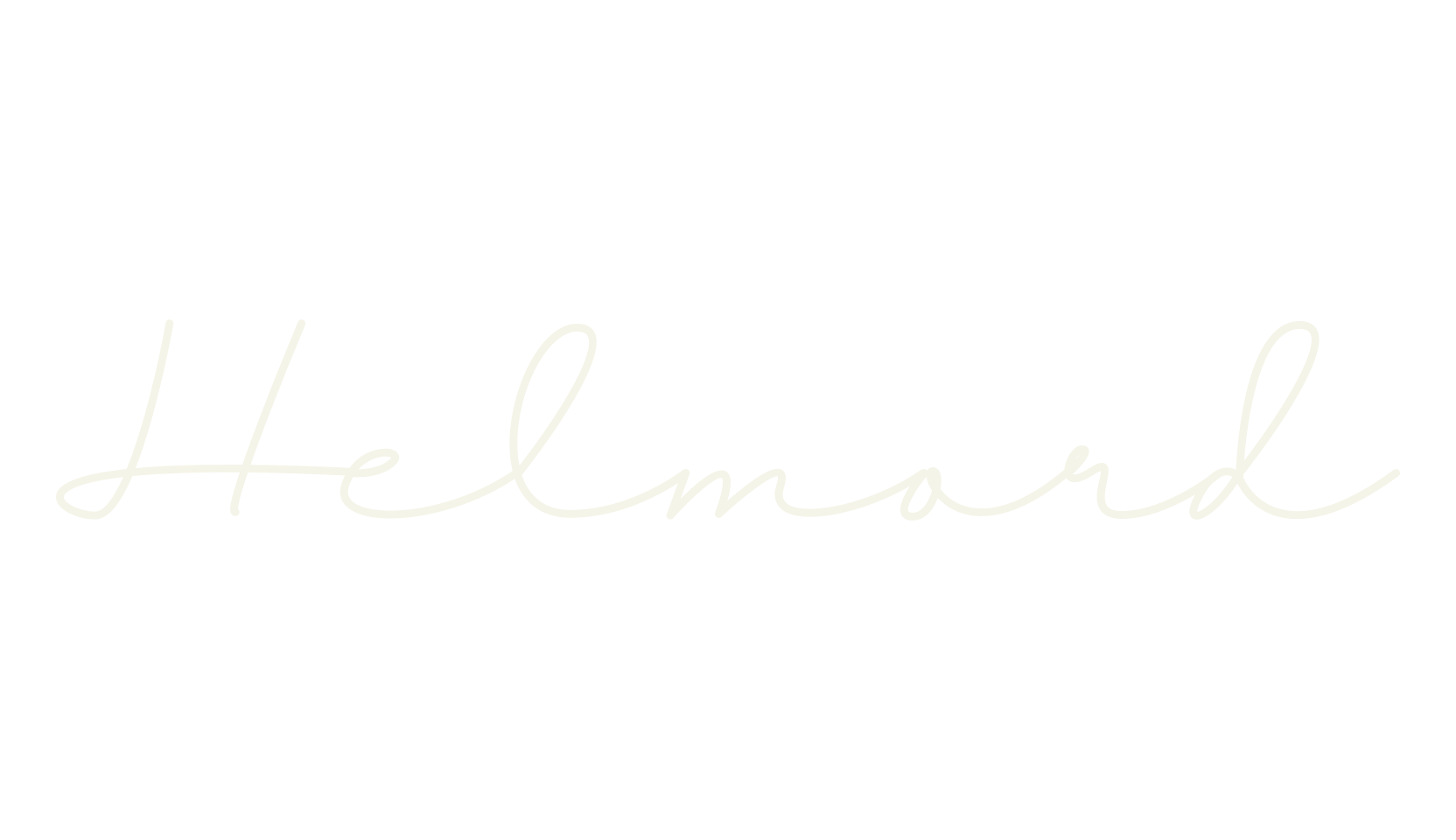 Helmord, signature font preview