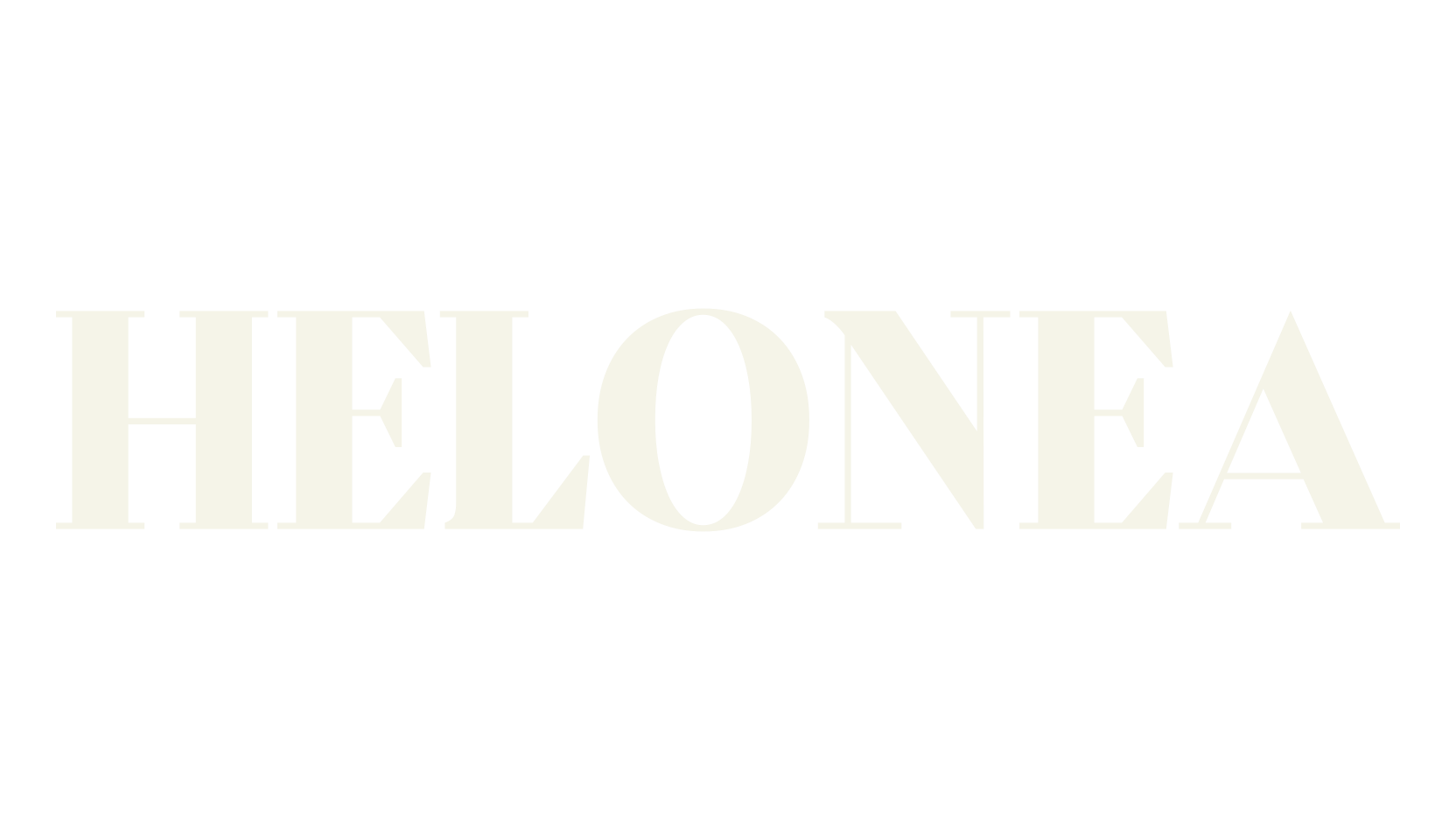 HELONEA, bold font preview