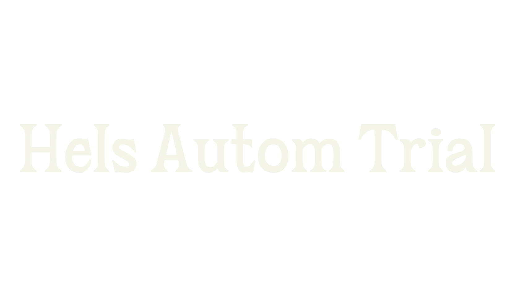 Hels Autom Trial, horror font preview