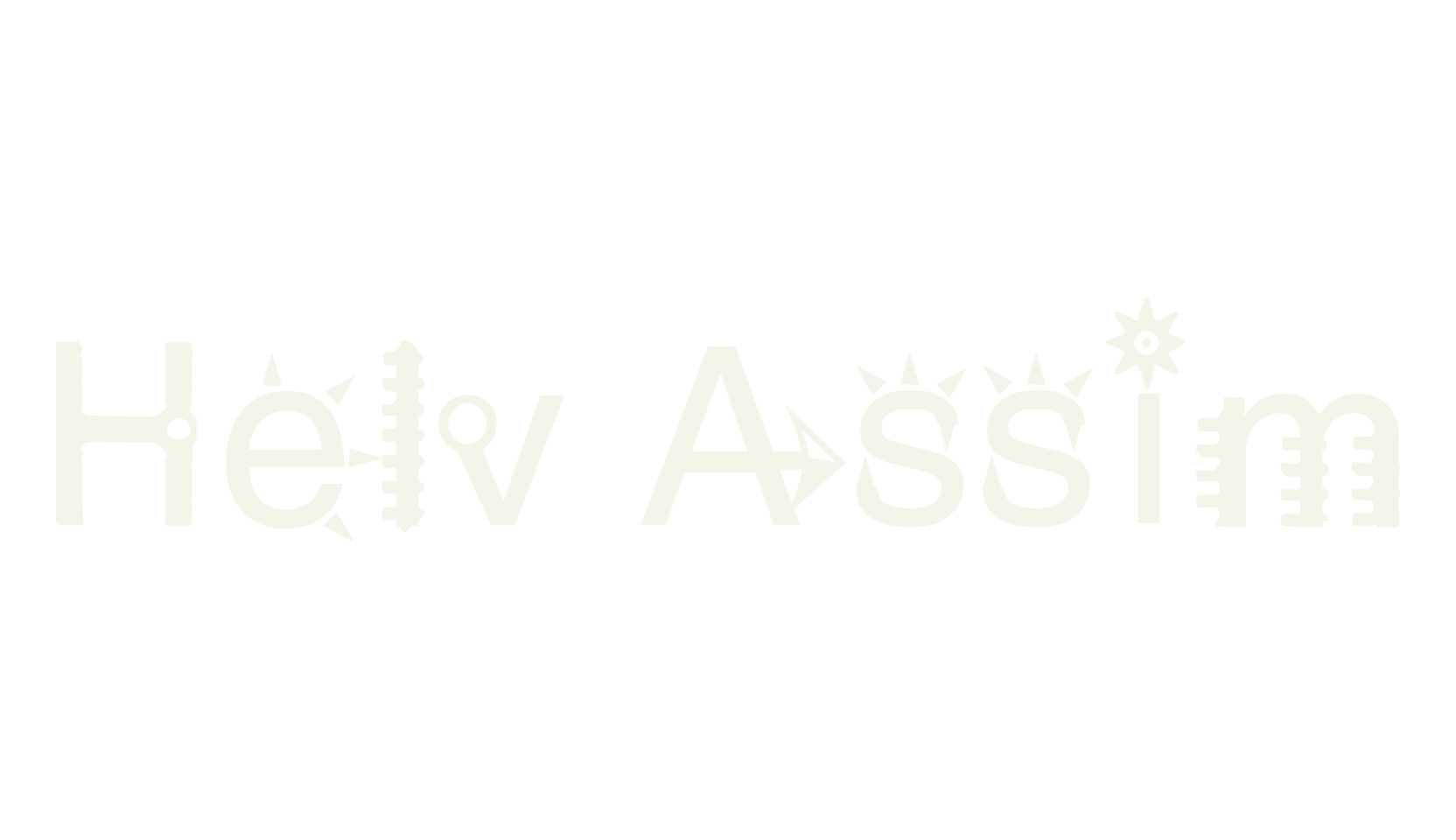 Helv Assim, bizarre font preview