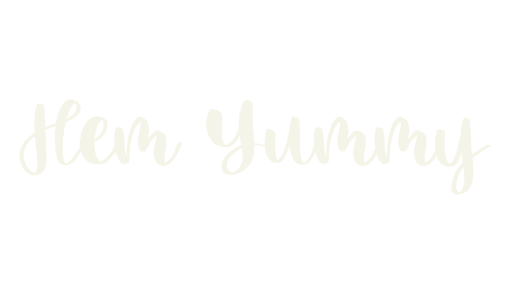Hem Yummy, lettering font preview