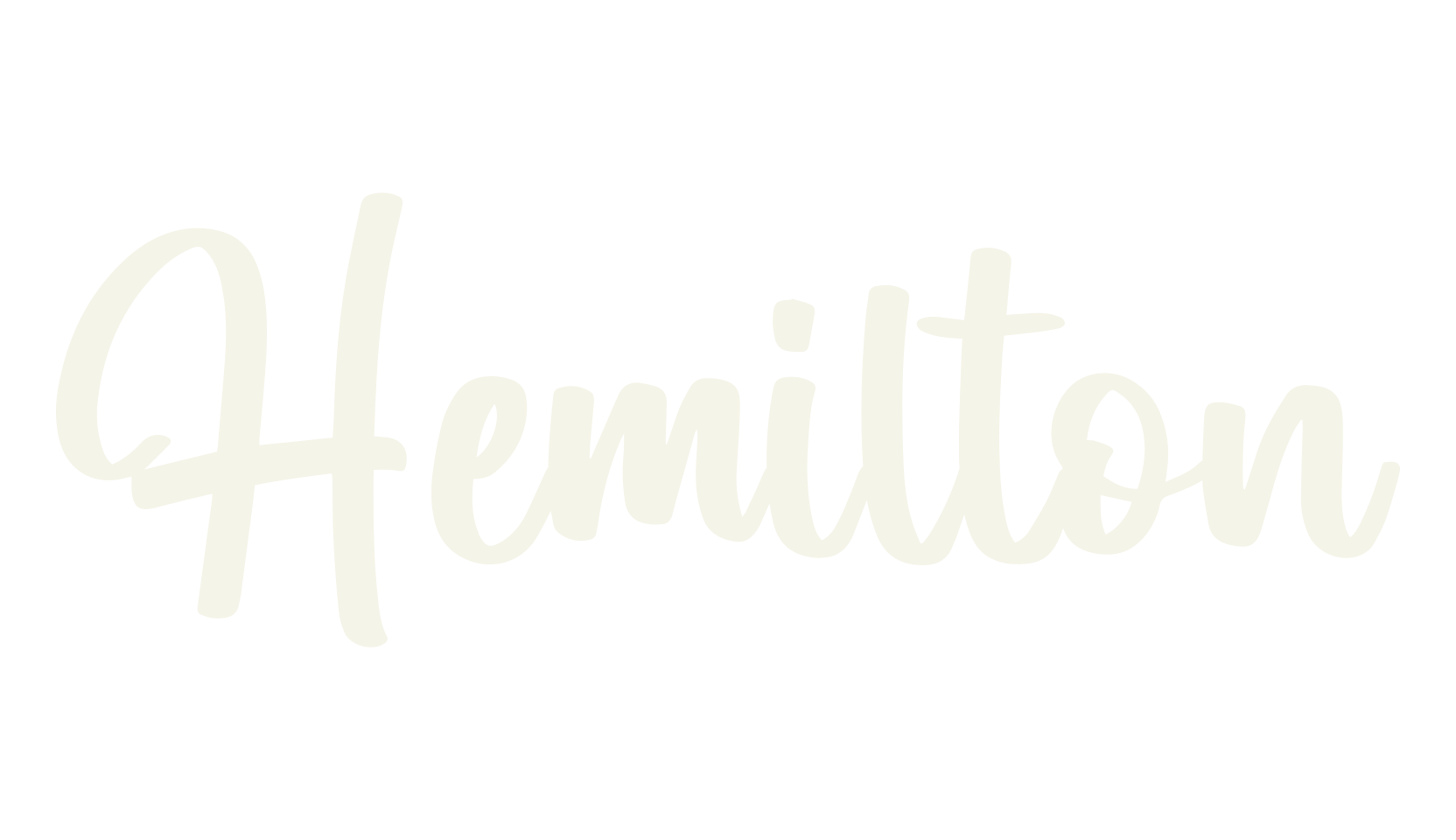 Hemilton, script font preview
