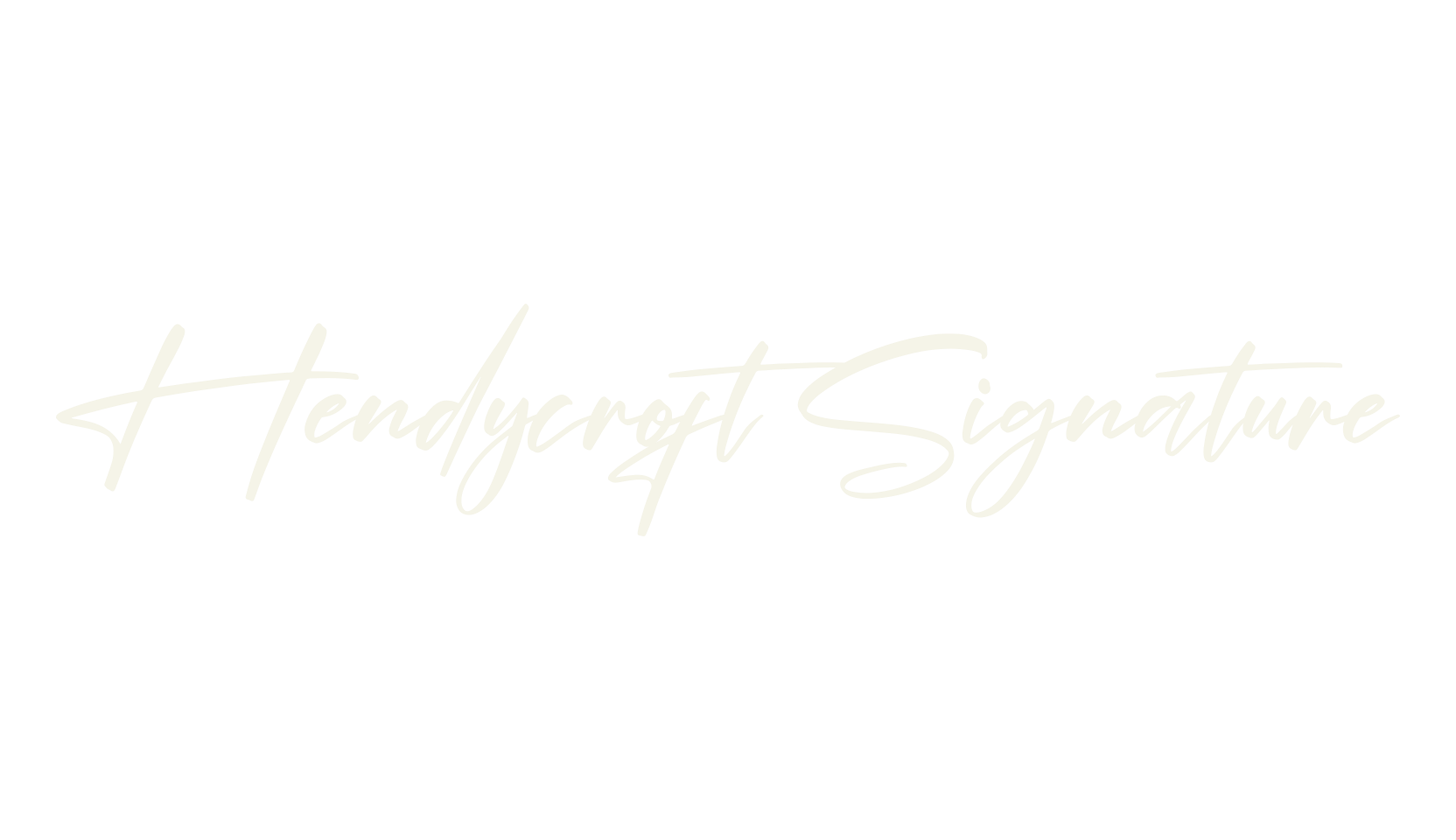 Hendycroft Signature, script font preview