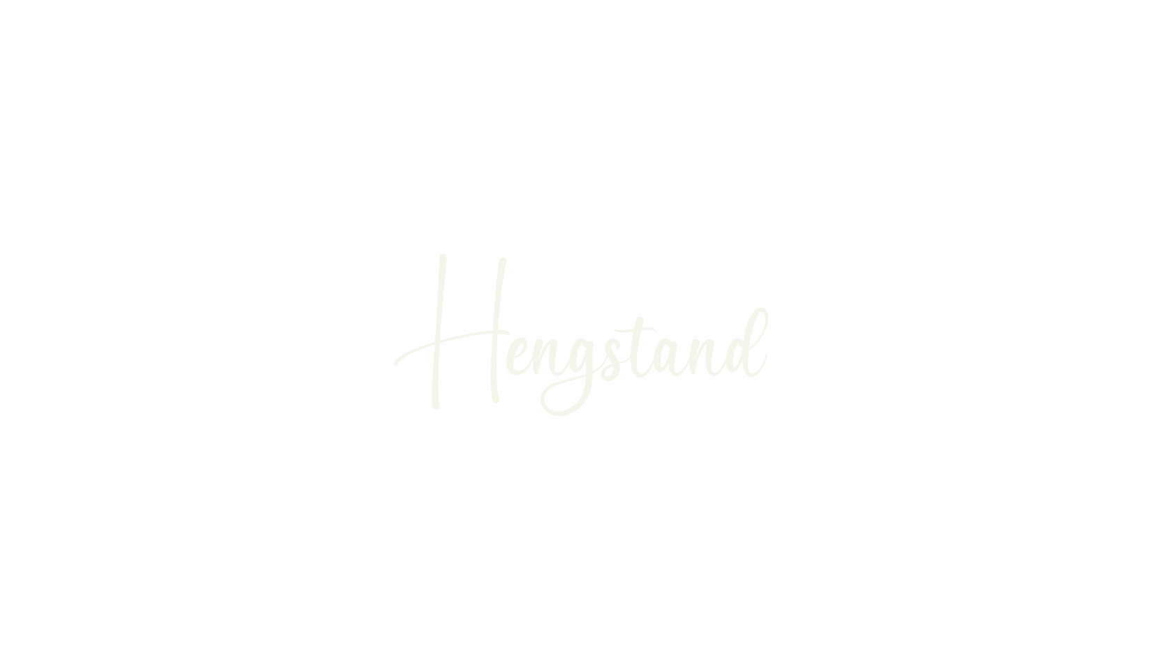 Hengstand, lettering font preview