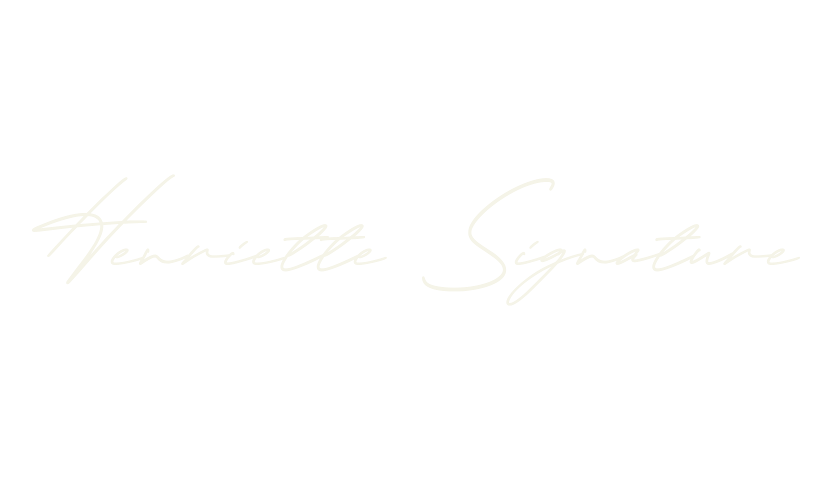 Henriette Signature, signature font preview