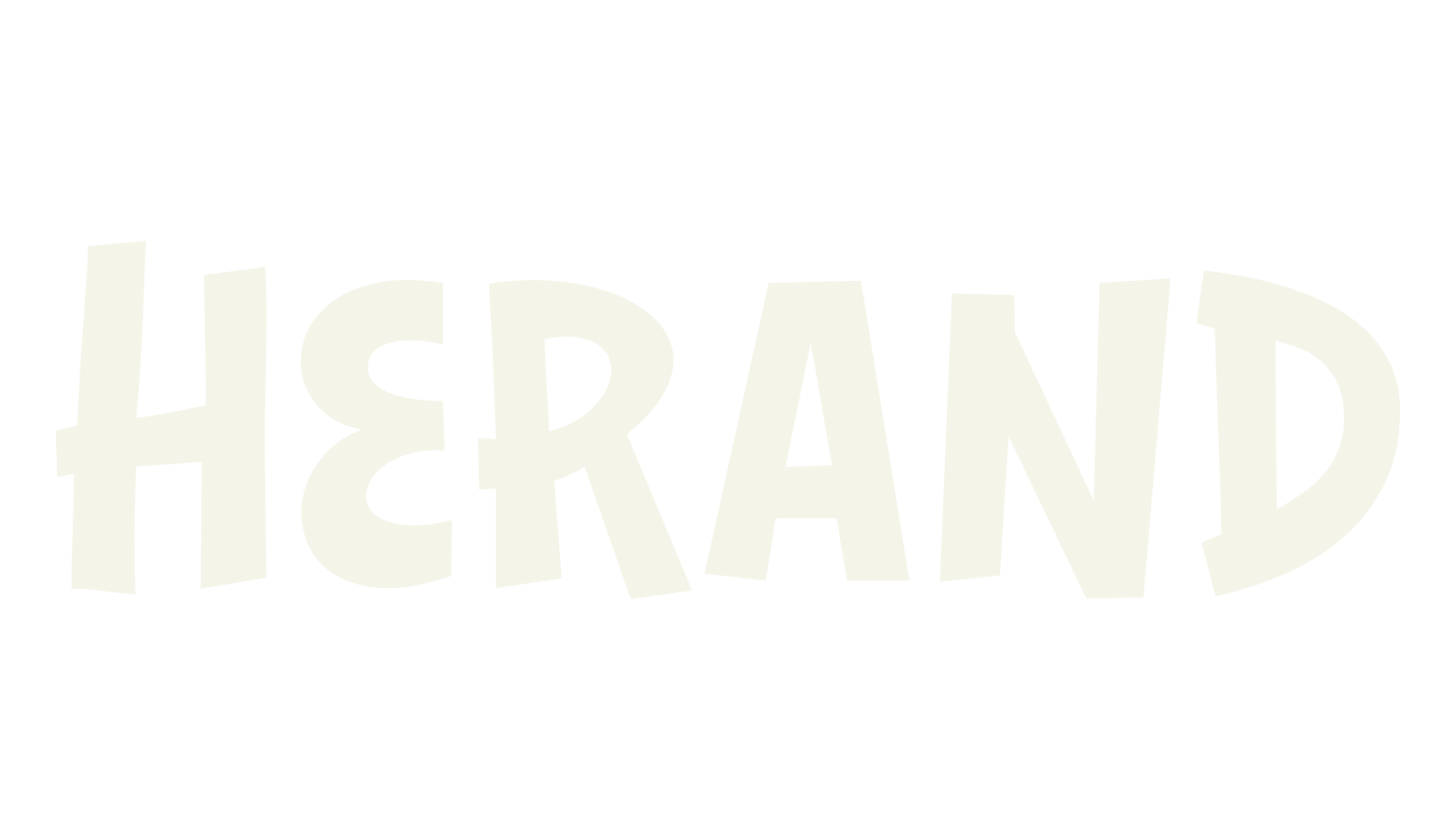 Herand, fashion script font preview