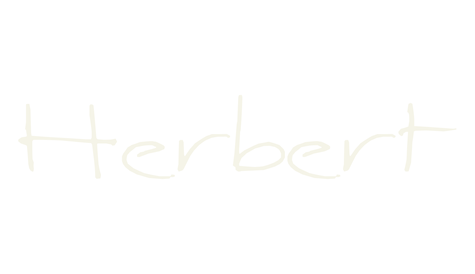 Herbert, handwriting font preview