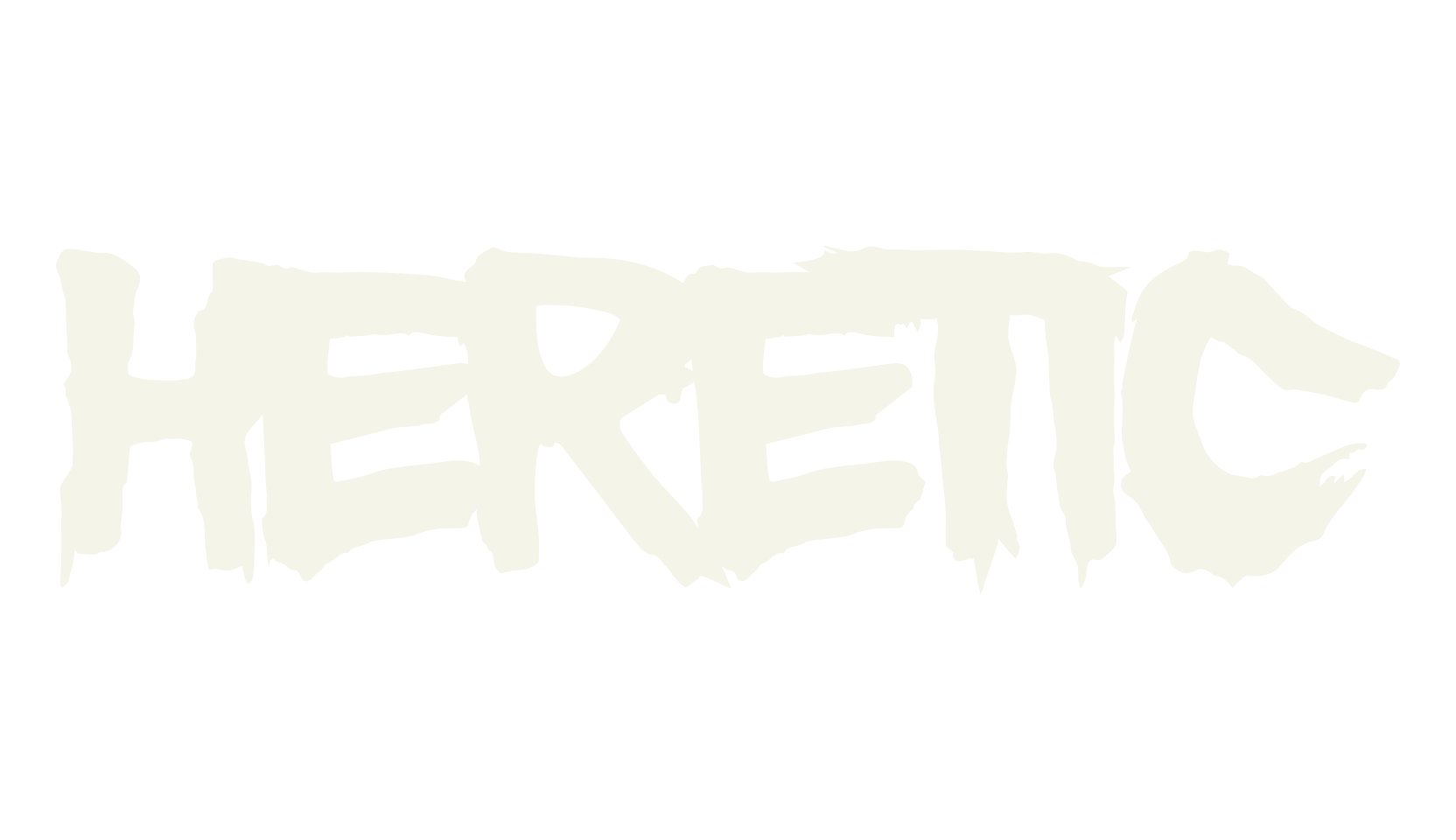Heretic, fantasy font preview