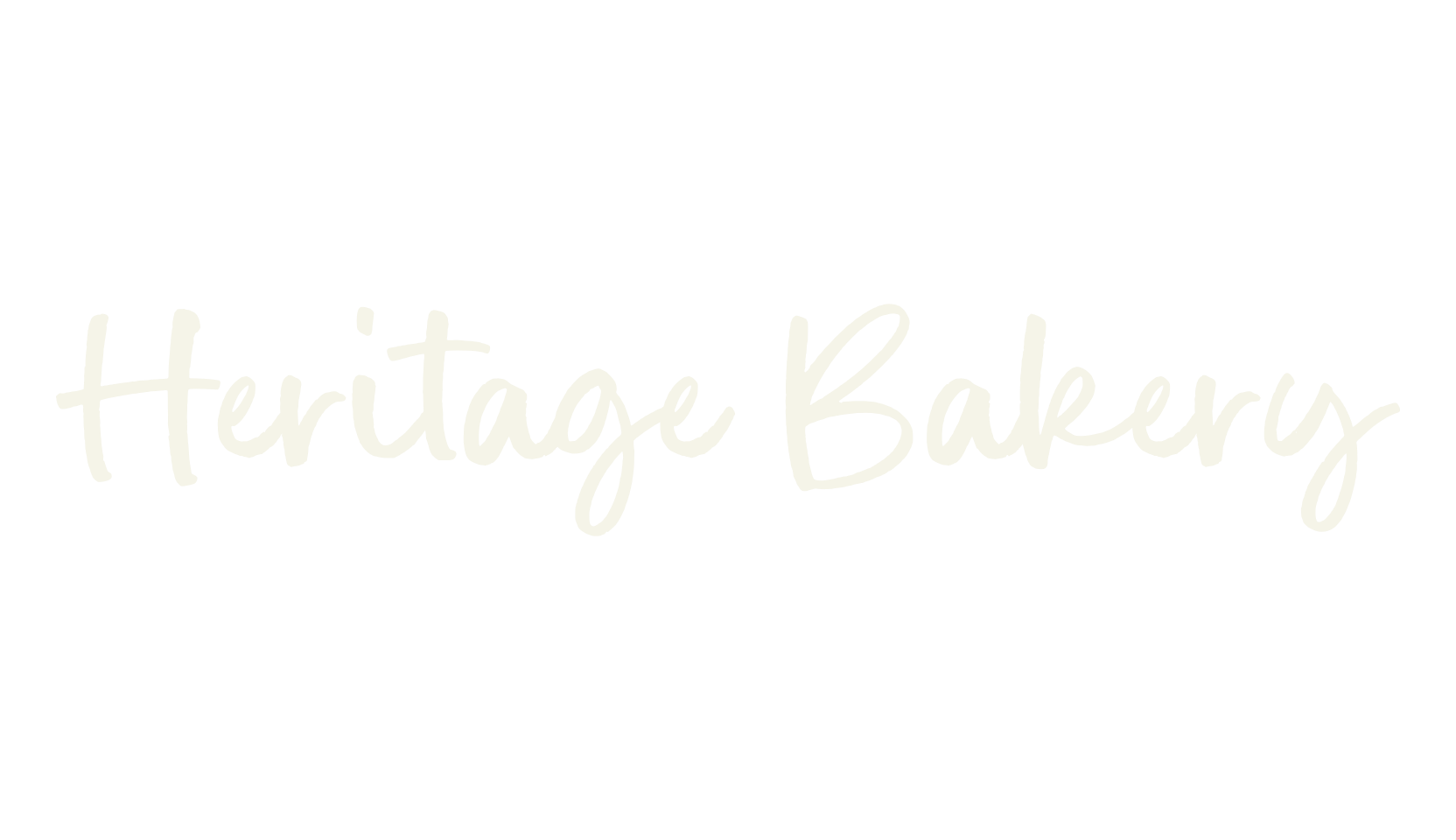 Heritage Bakery, cool font preview