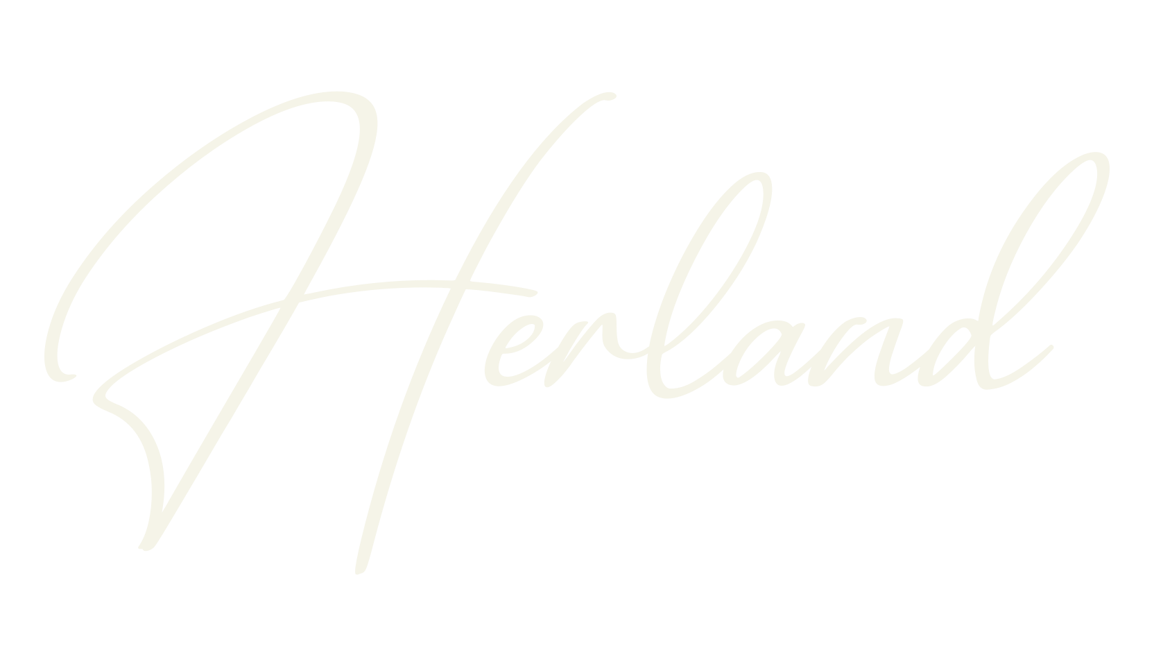 Herland, calligraphy font preview