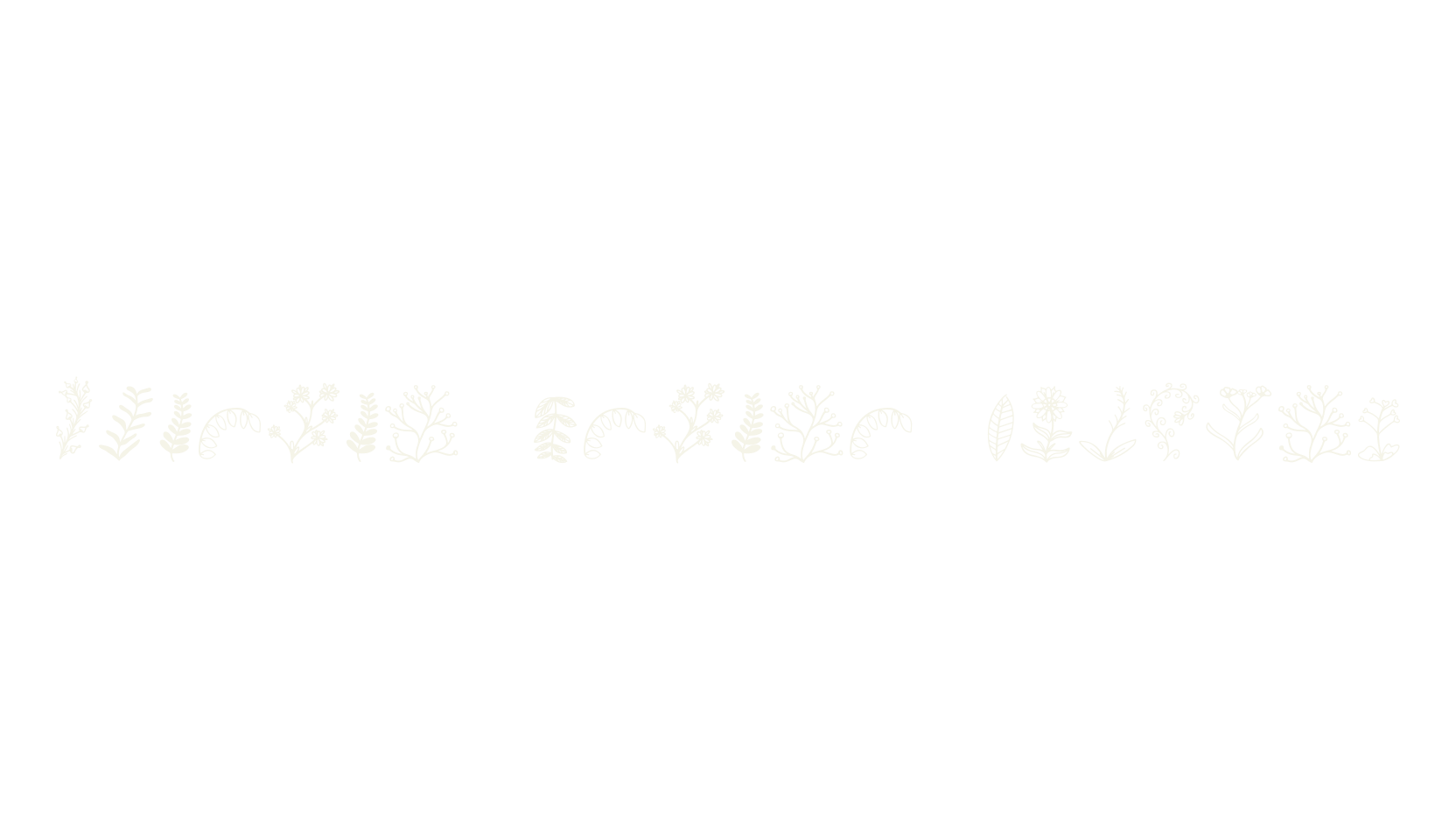Herlora Floral Dingbat, dingbats font preview