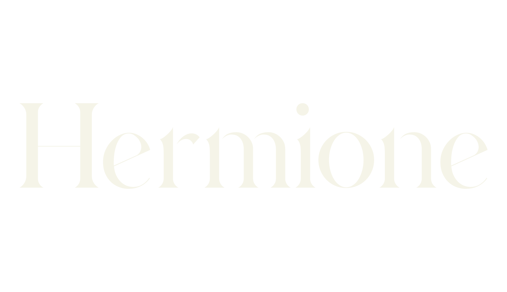 Hermione, serif font preview