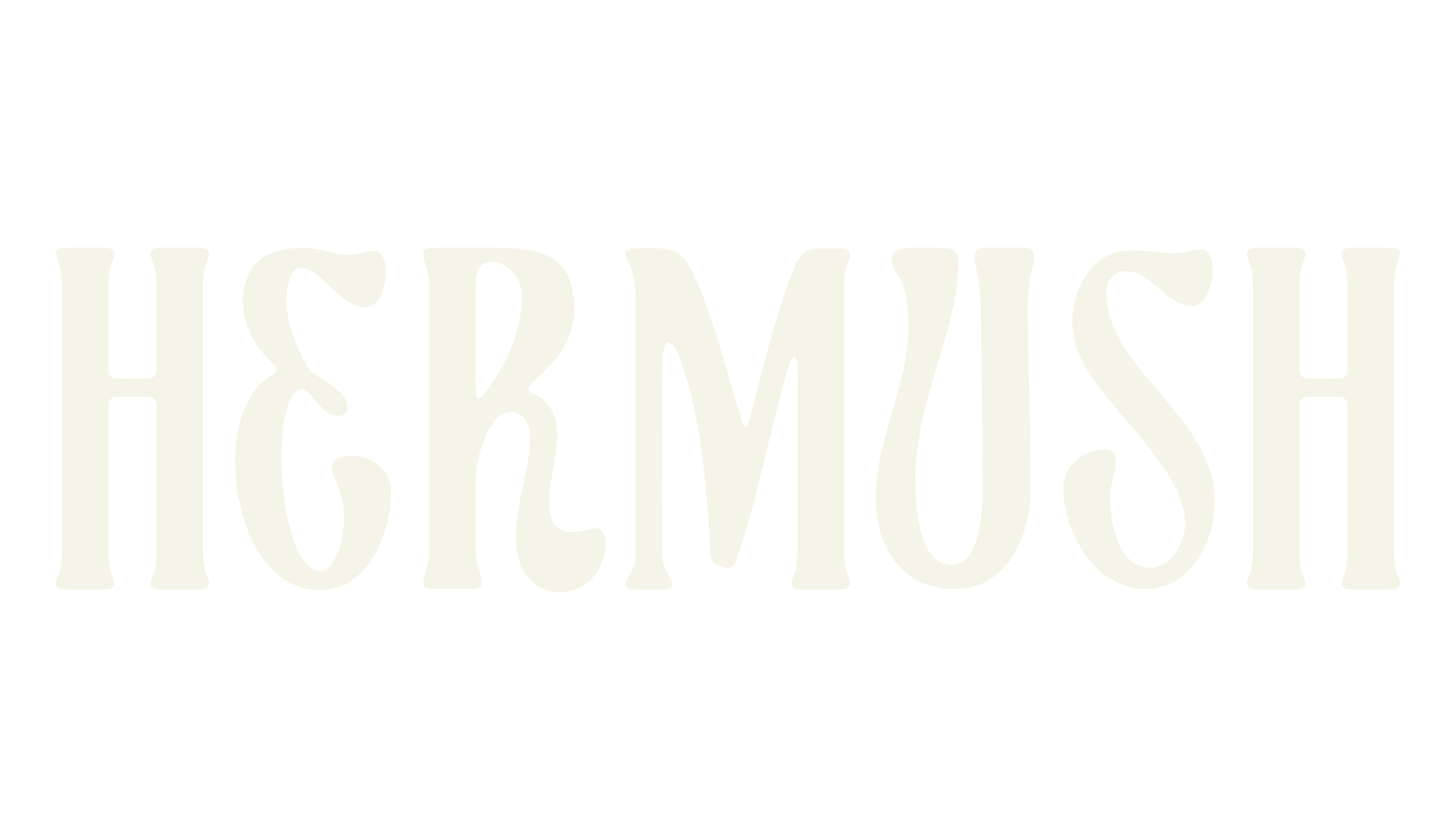 Hermush, sans font preview