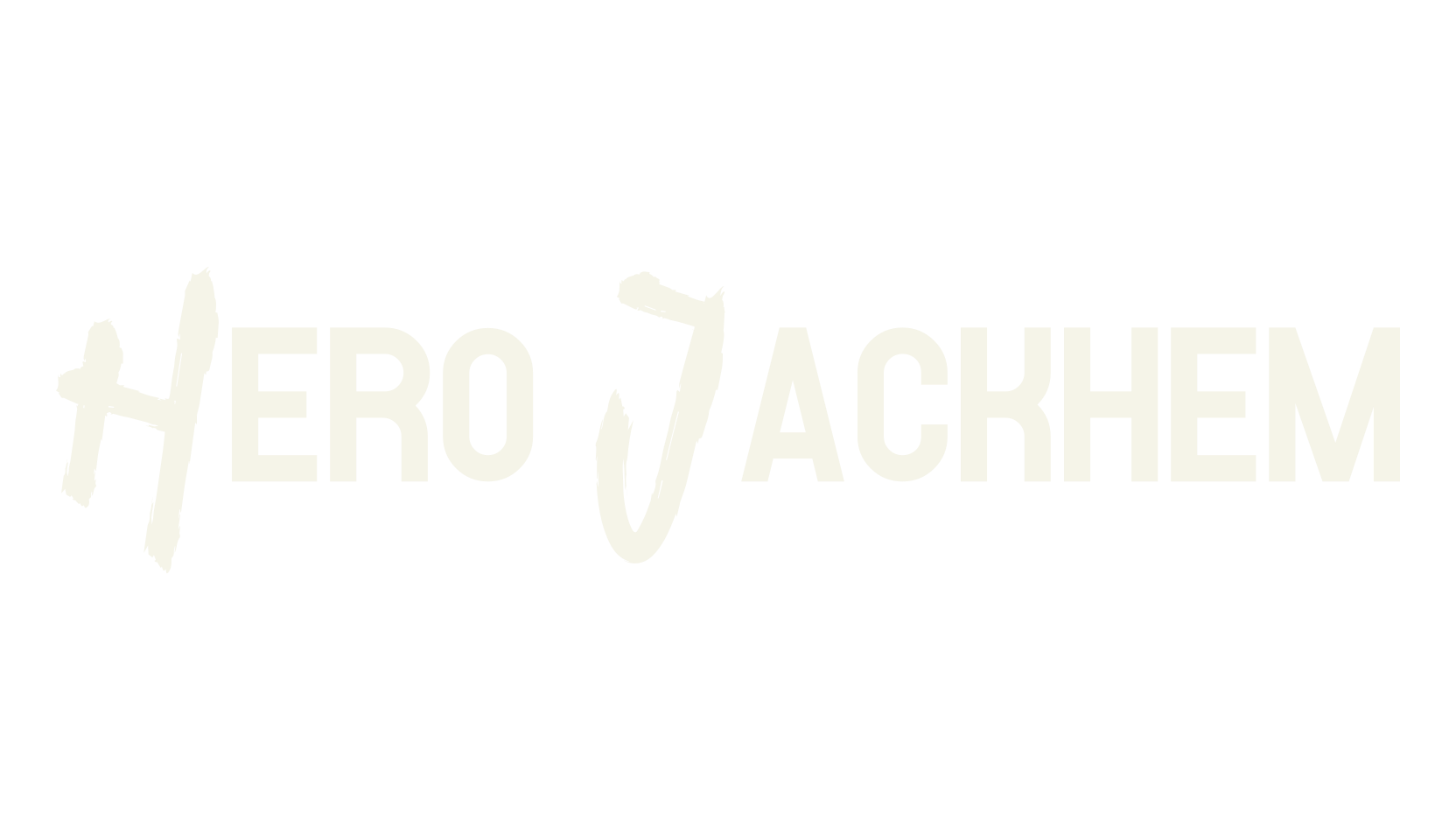 Hero Jackhem, sans serif font preview