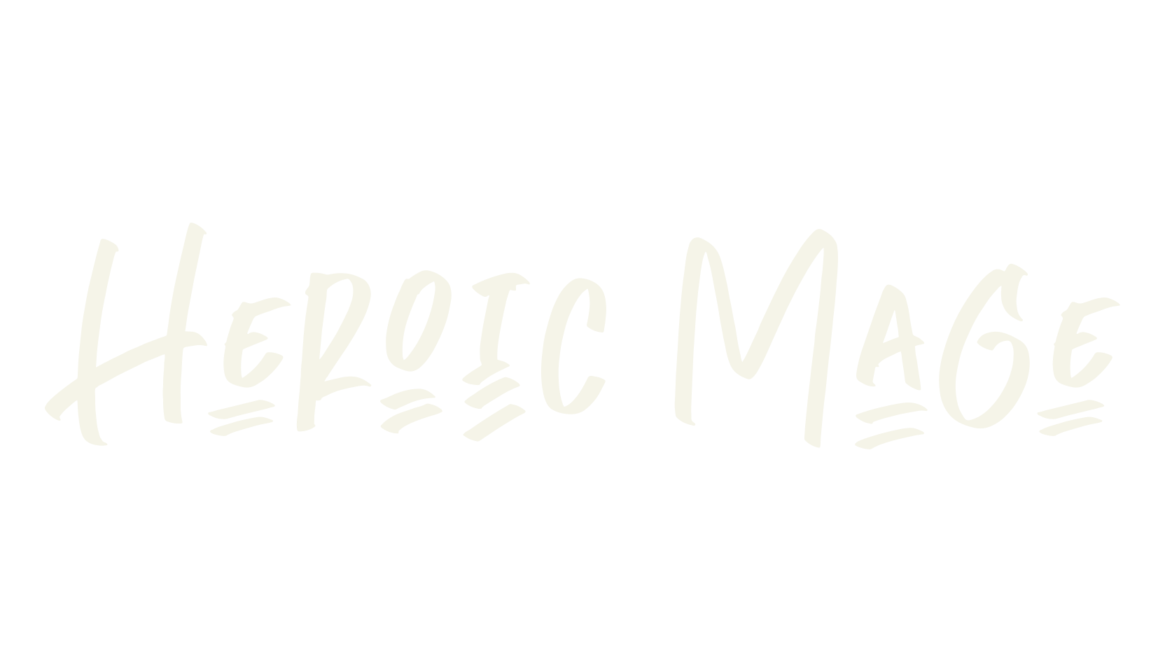 Heroic Mage, marker font preview