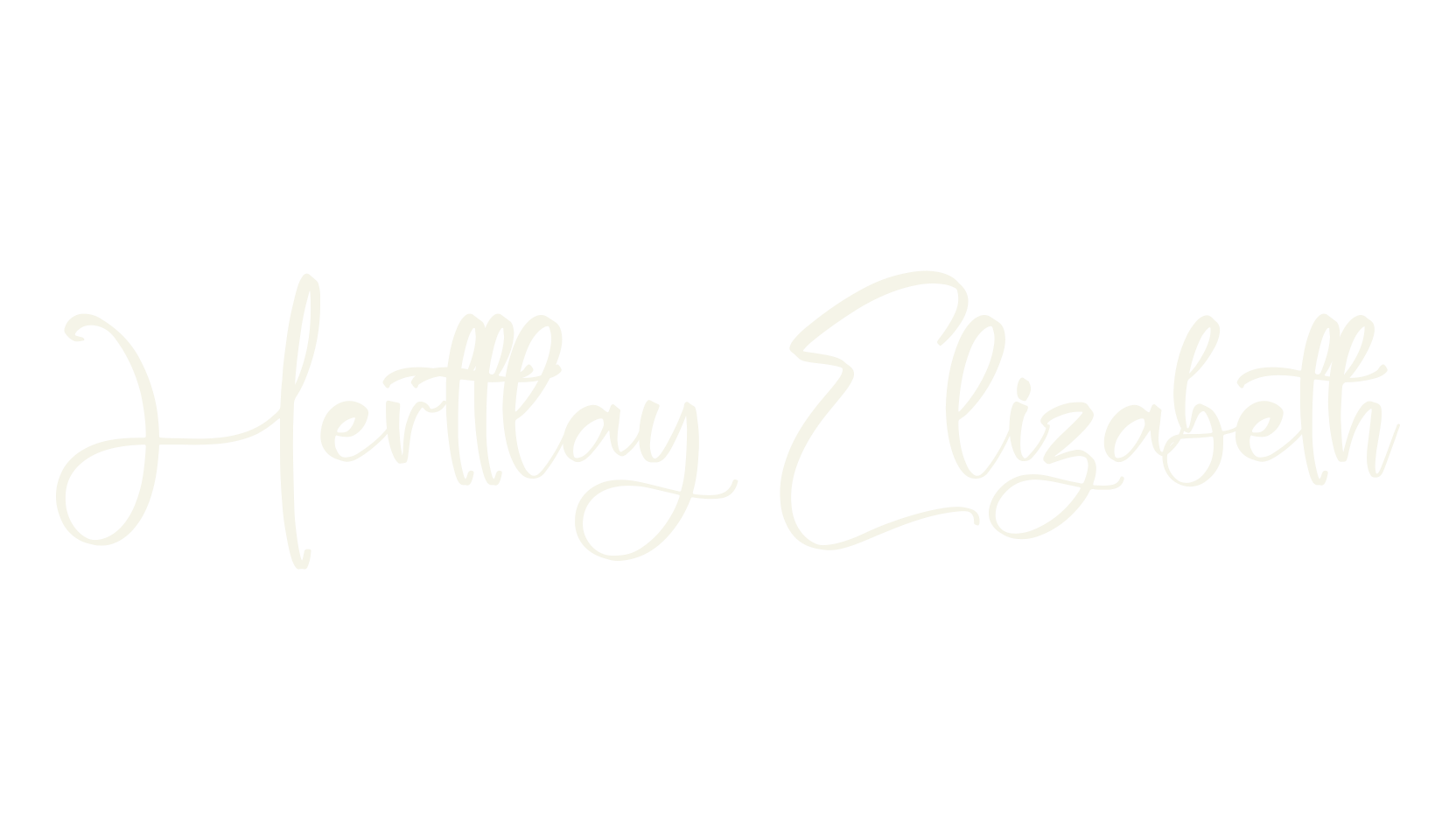 Herttlay Elizabeth, script font preview