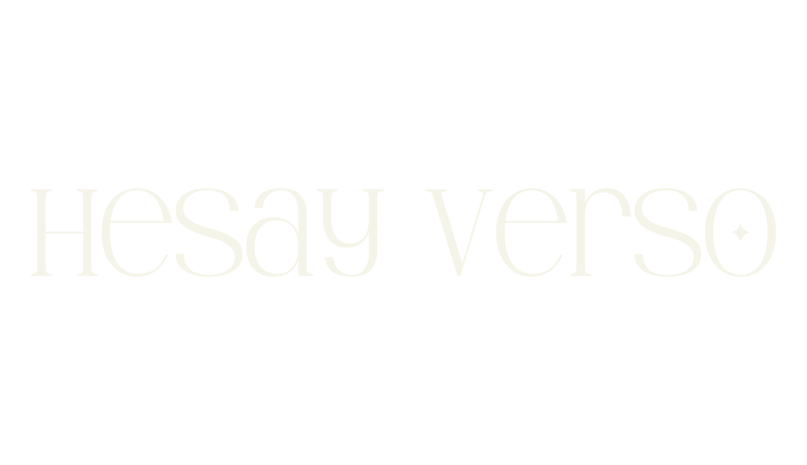 Hesay Verso, serif font preview