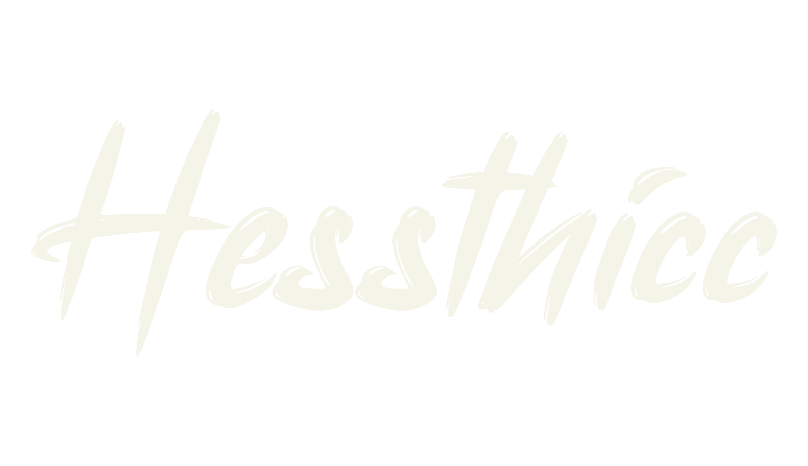 Hessthicc, tattoo font preview