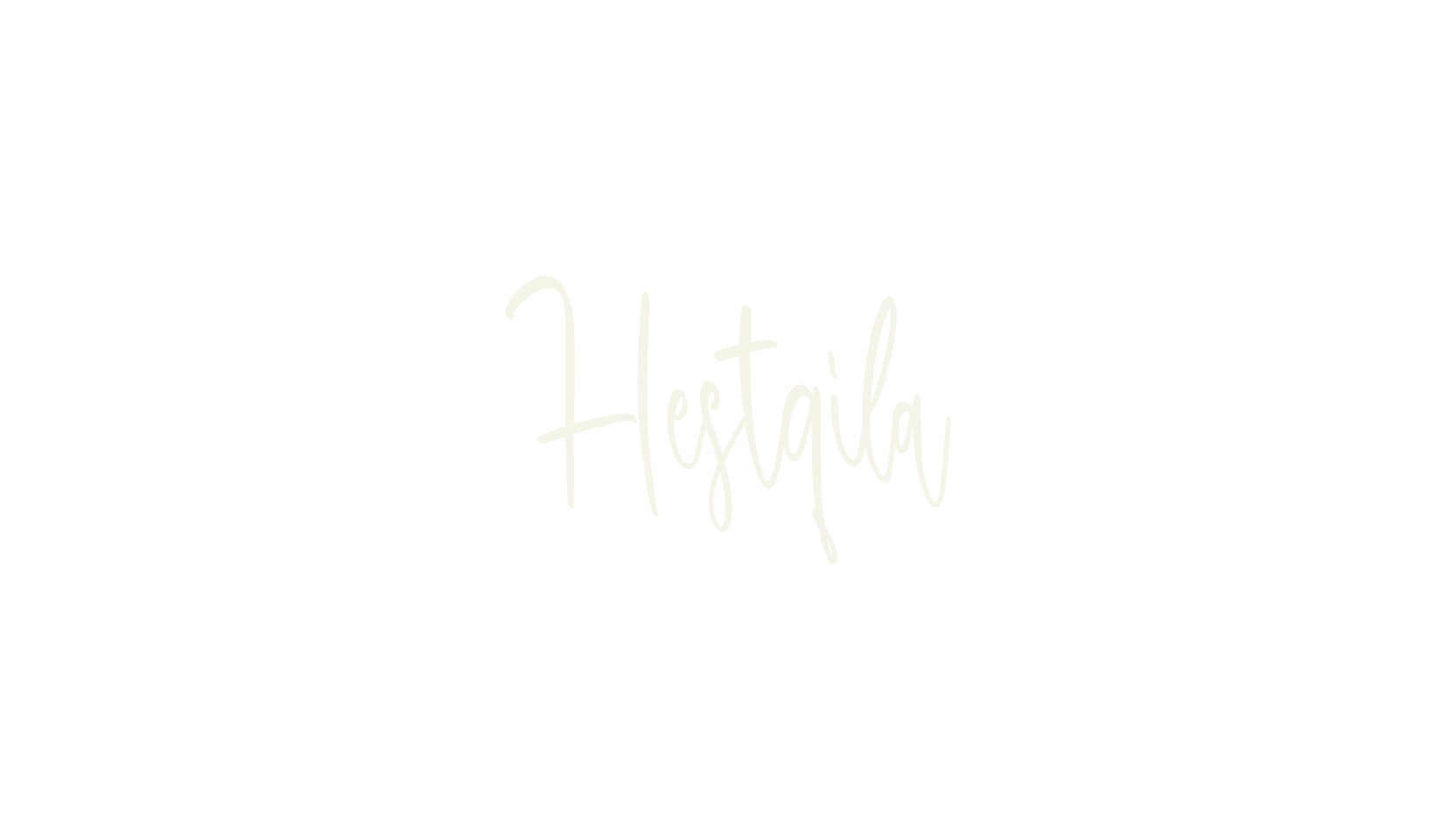 Hestqila, script font preview