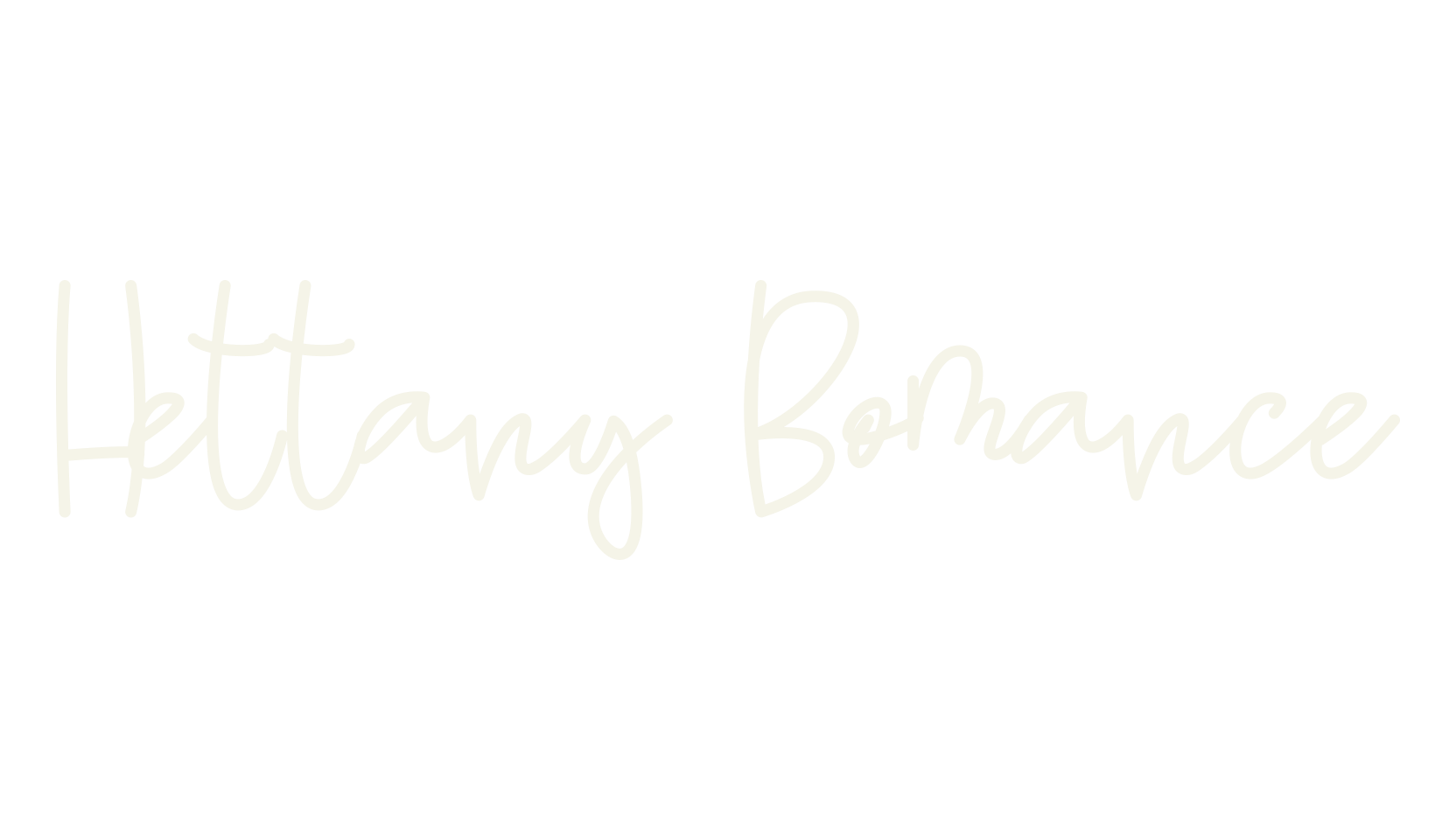 Hettany Bomance, doodles font preview