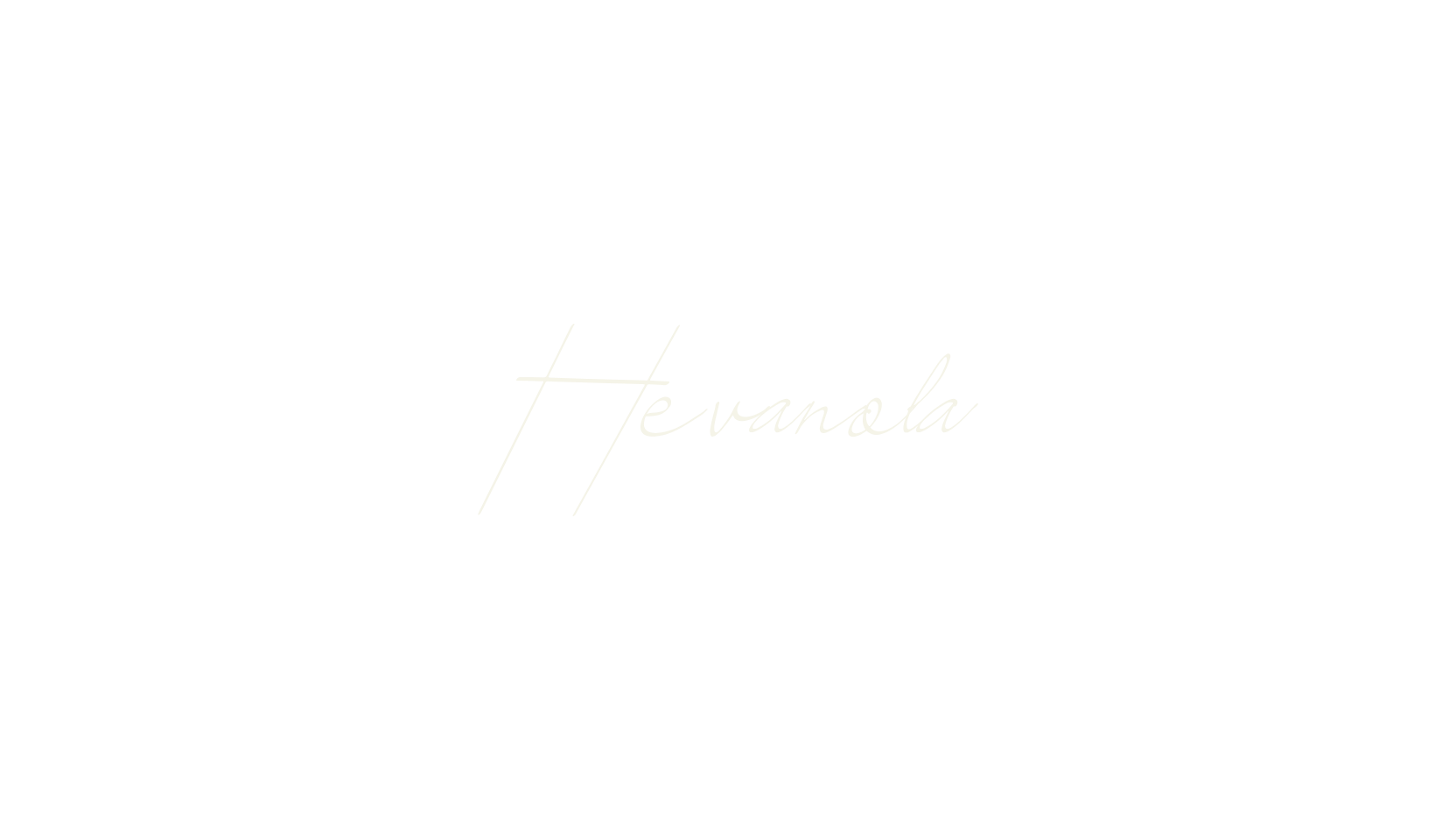 Hevanola, typography font preview