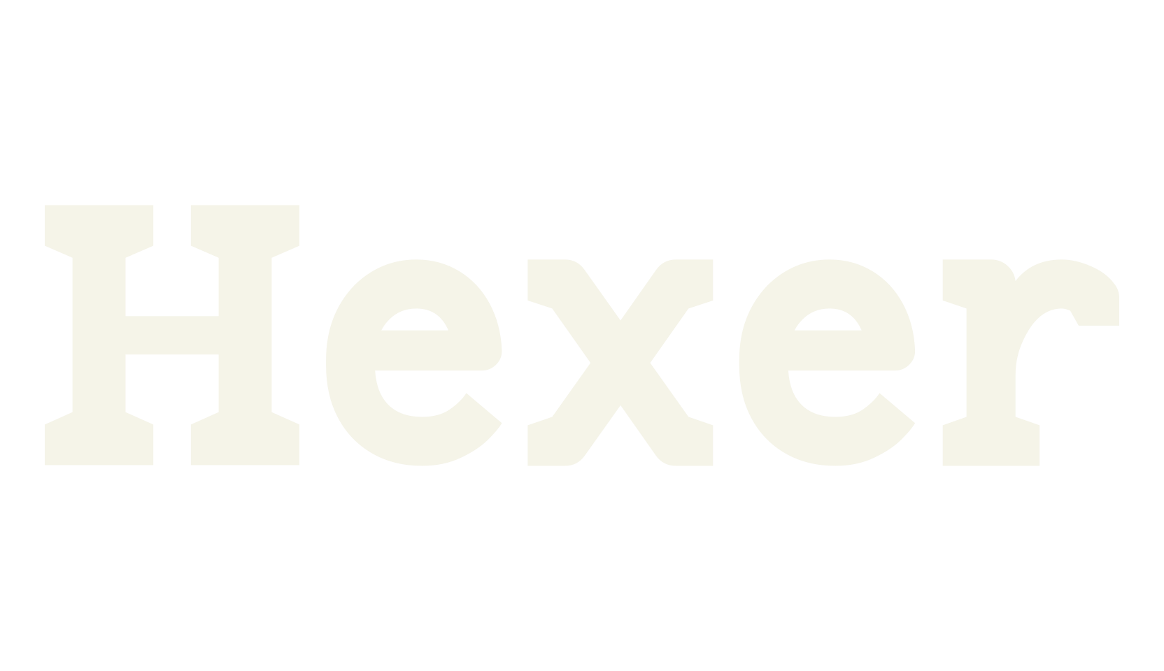 Hexer, serif font preview