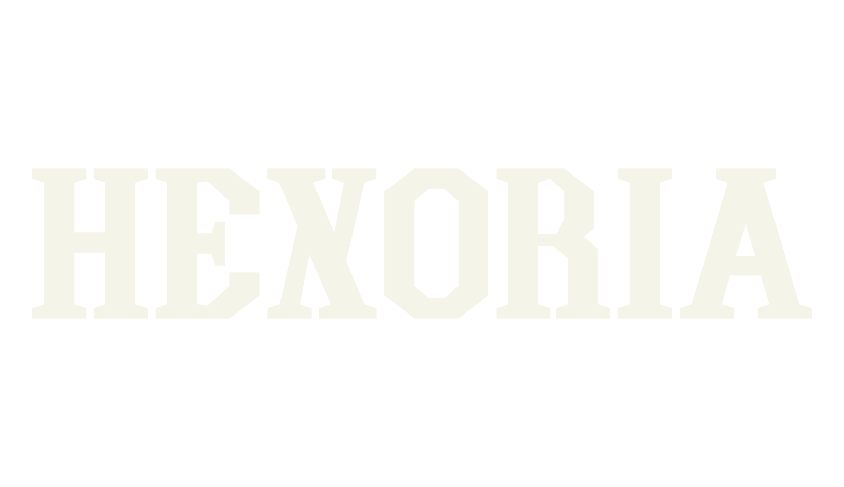 HEXORIA, gothic font preview