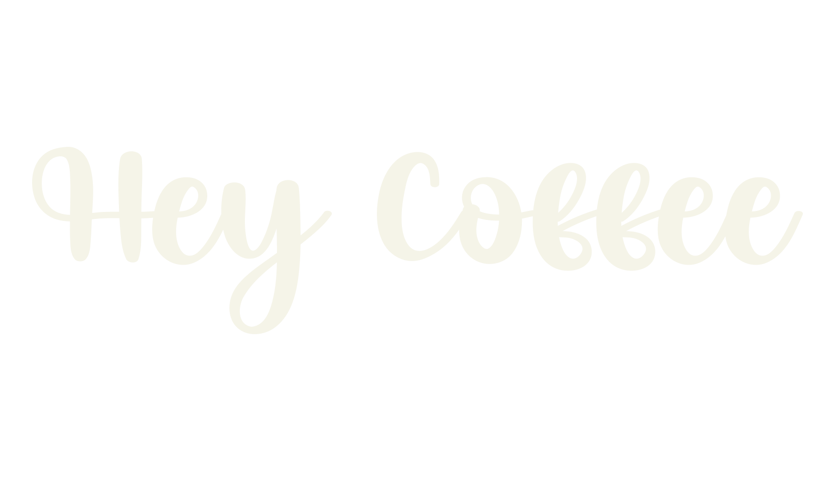Hey Coffee, fashion script font preview