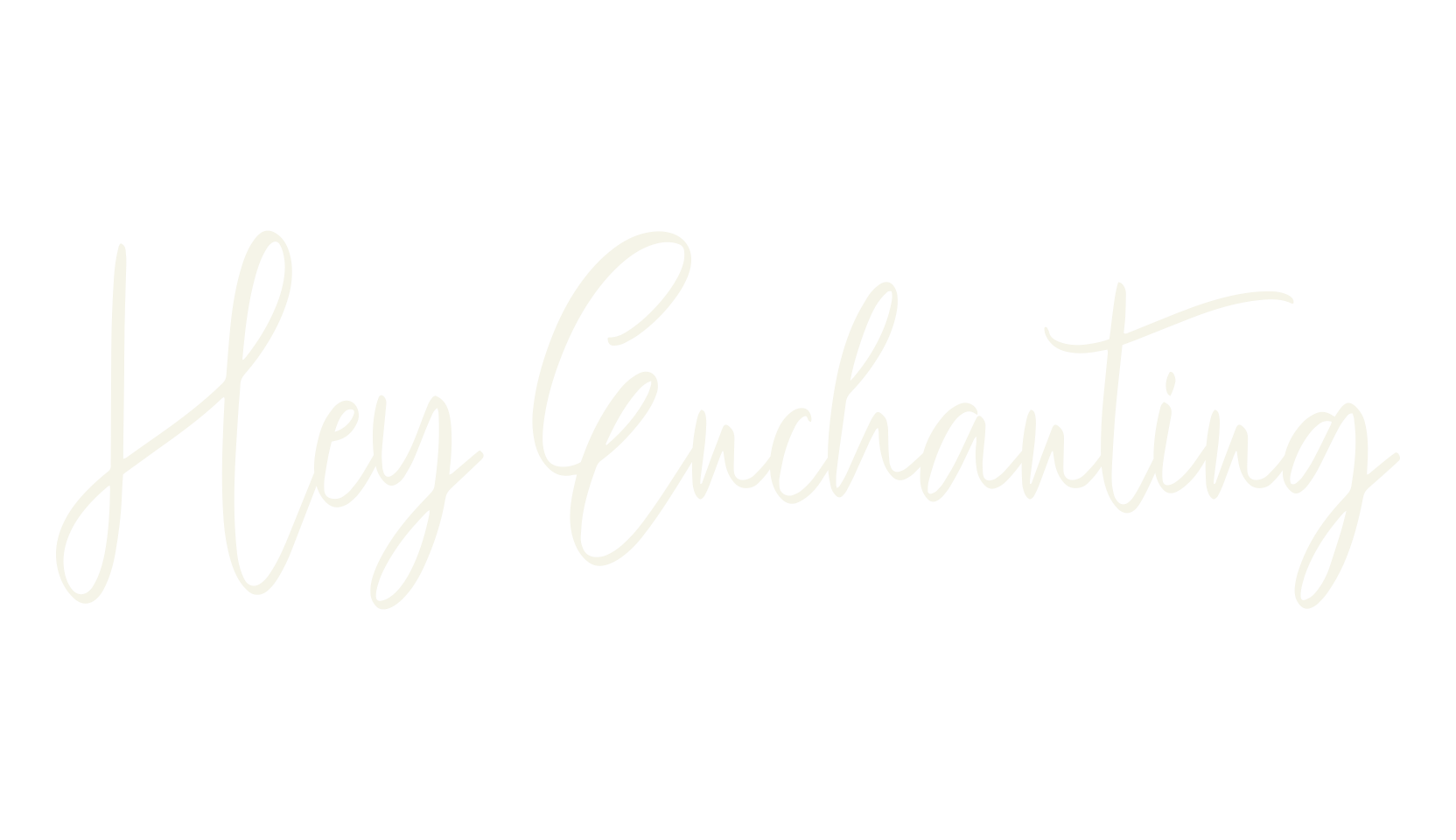 Hey Enchanting, calligraphy font preview