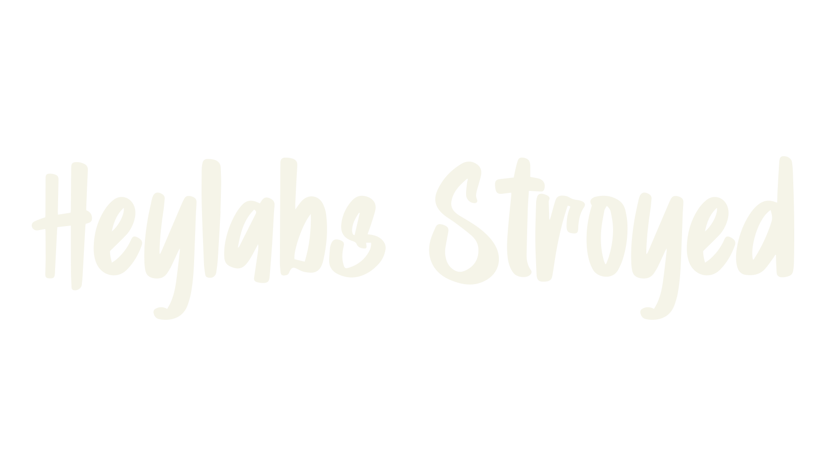 Heylabs Stroyed, graffiti font preview