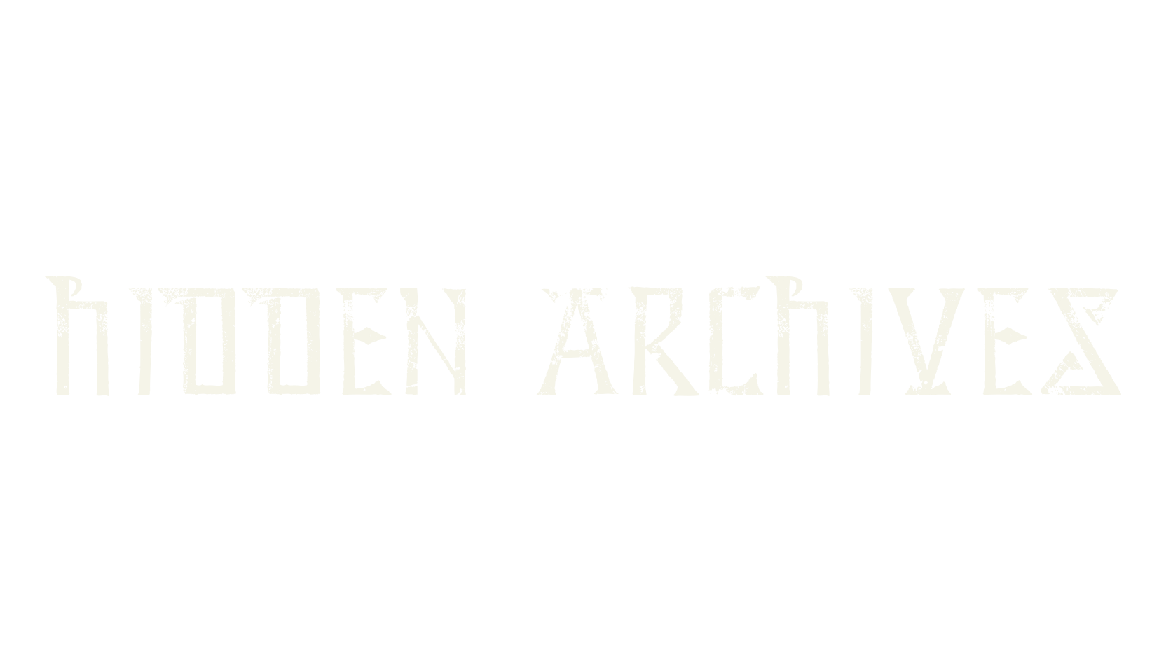 Hidden Archives, display market font preview