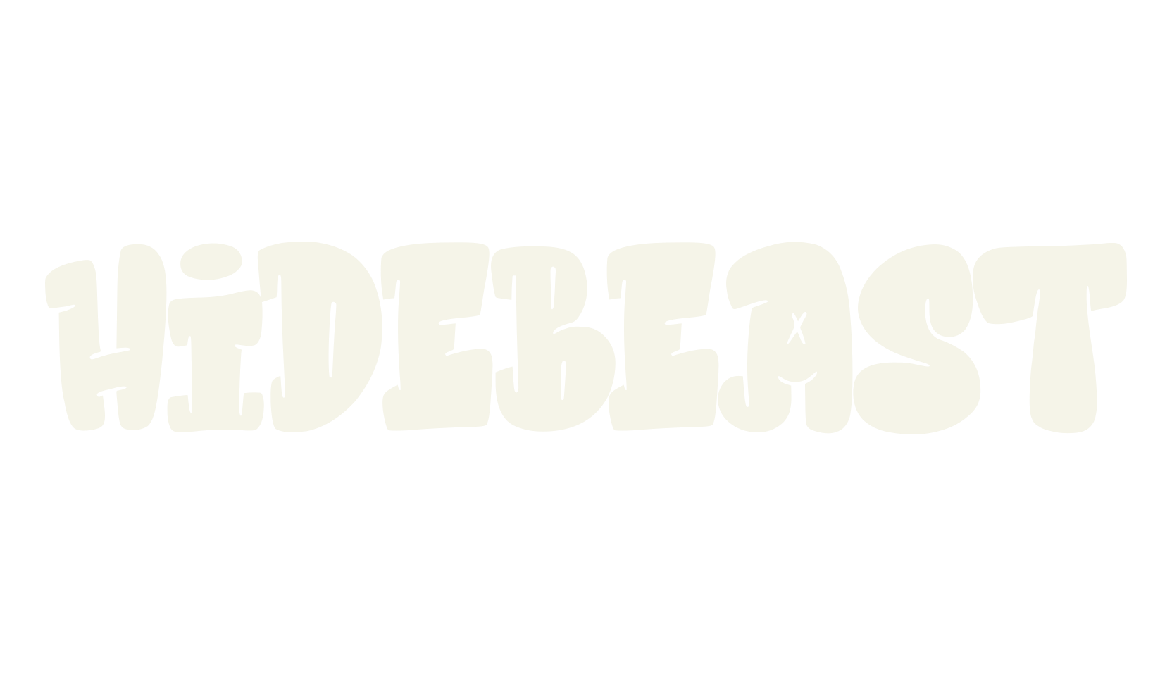 Hidebeast, graffiti font preview