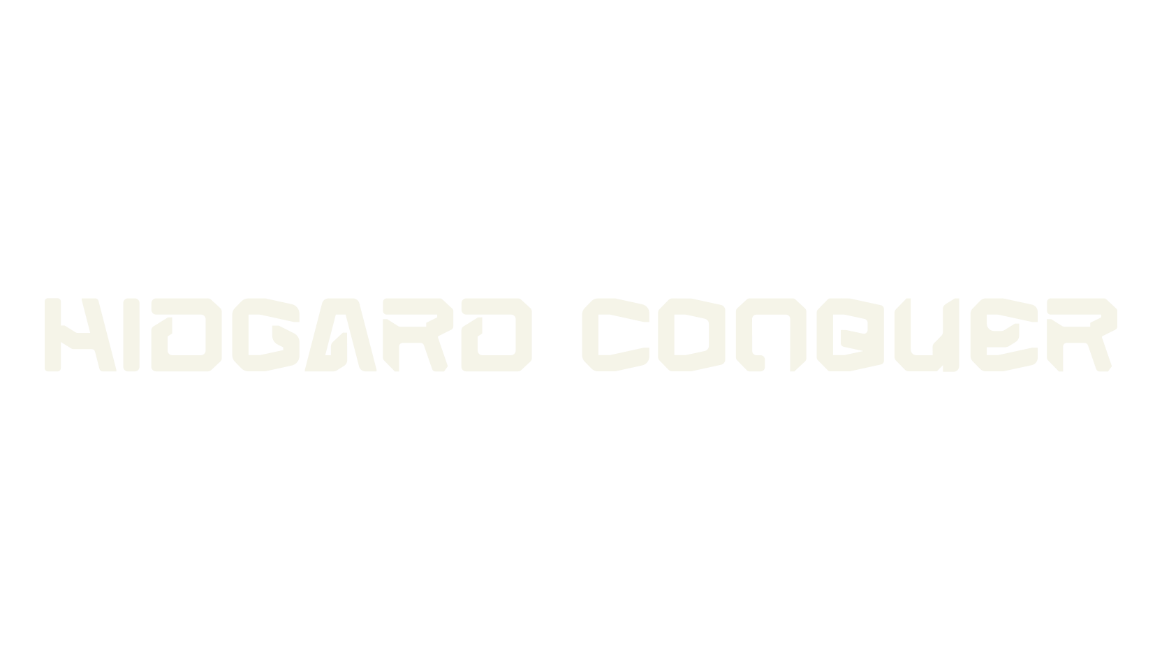 Hidgard Conquer, old english font preview