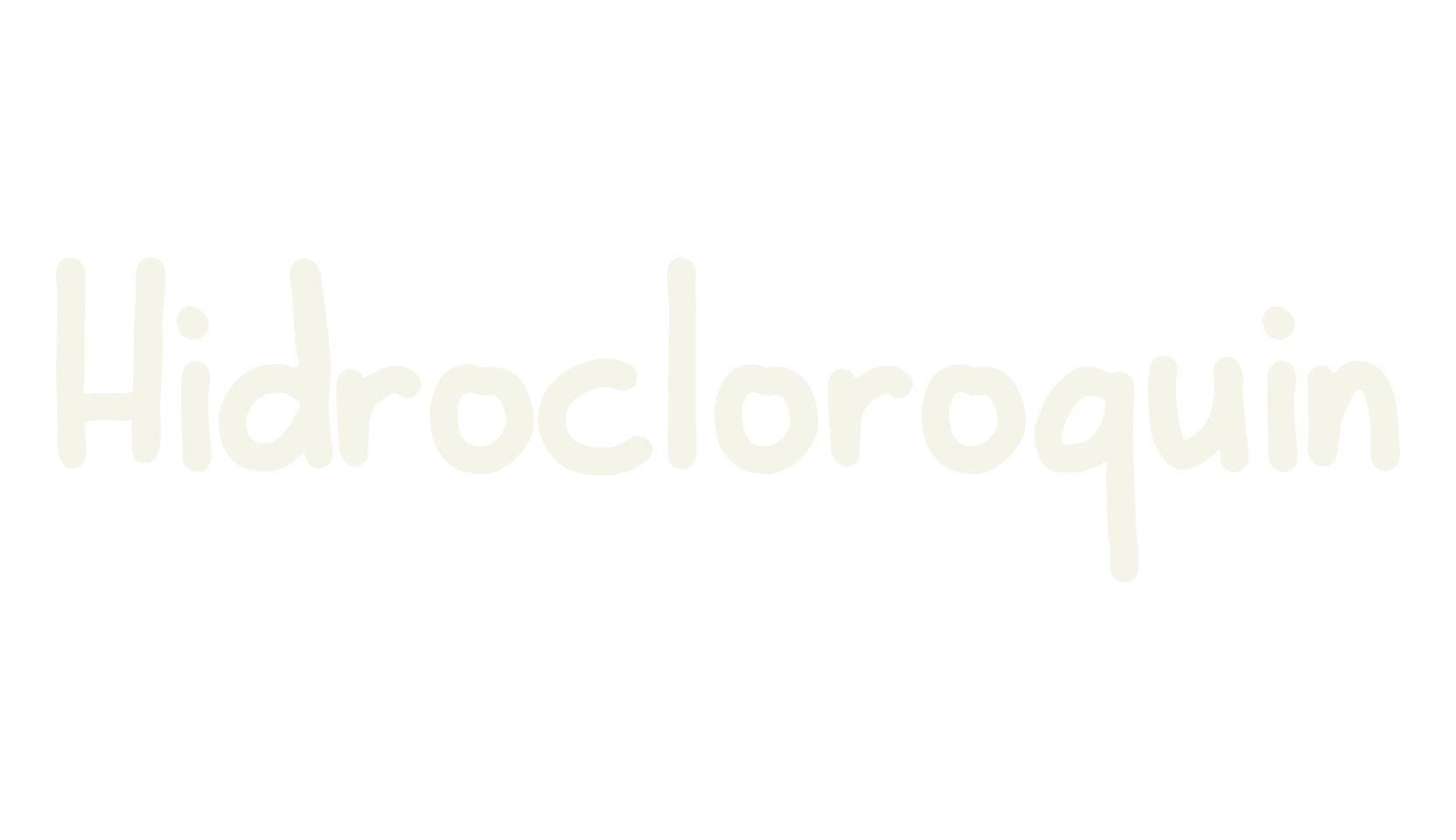 Hidrocloroquin, cute font preview