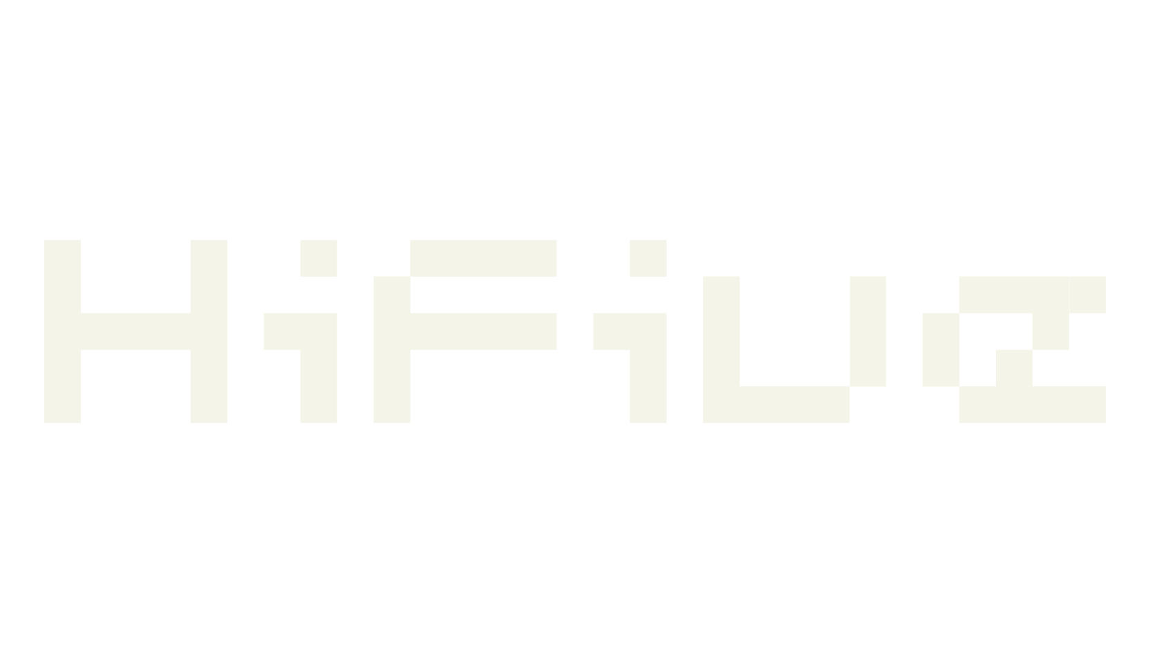 HiFive, pixel font preview