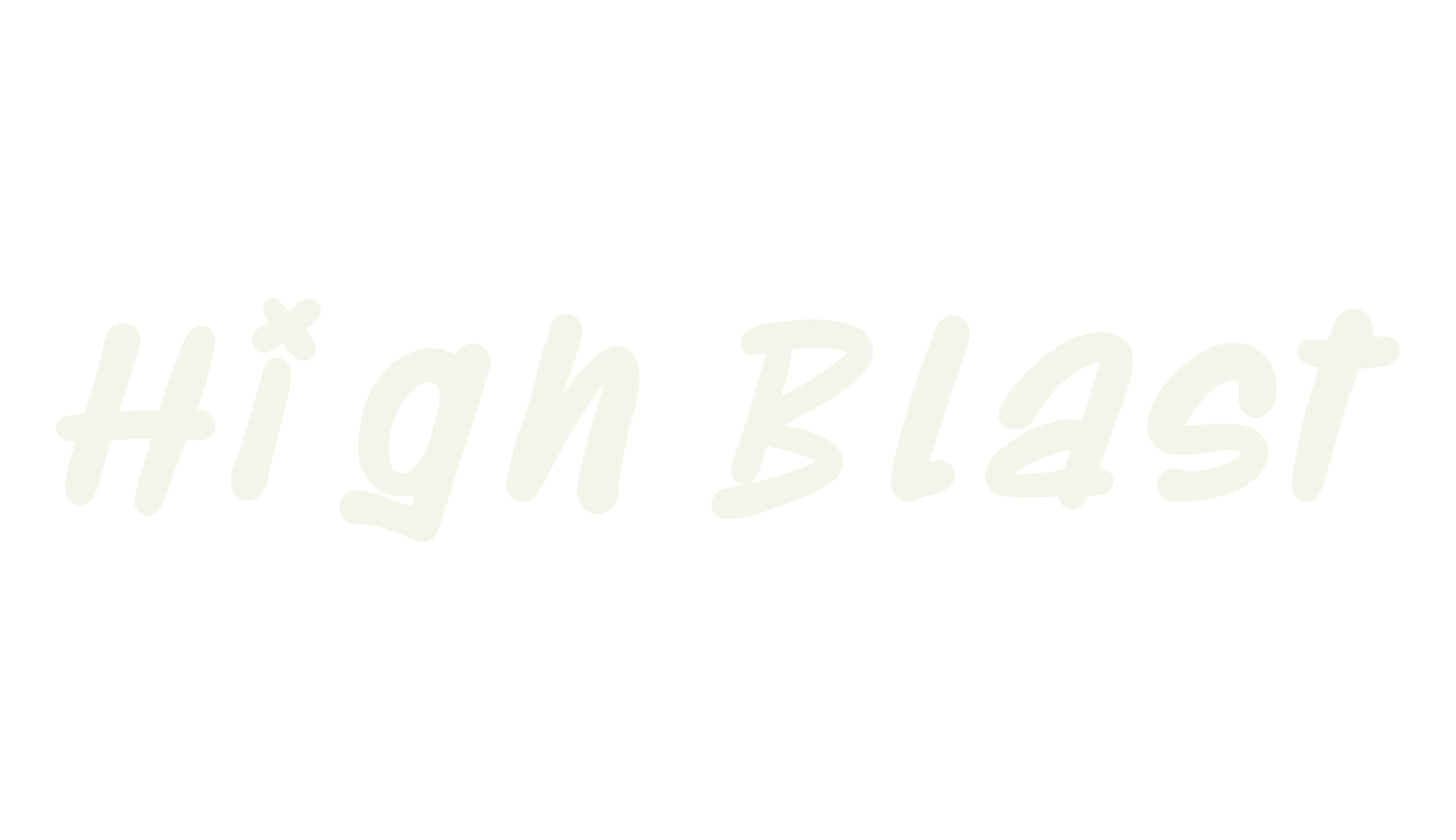High Blast, graffiti font preview